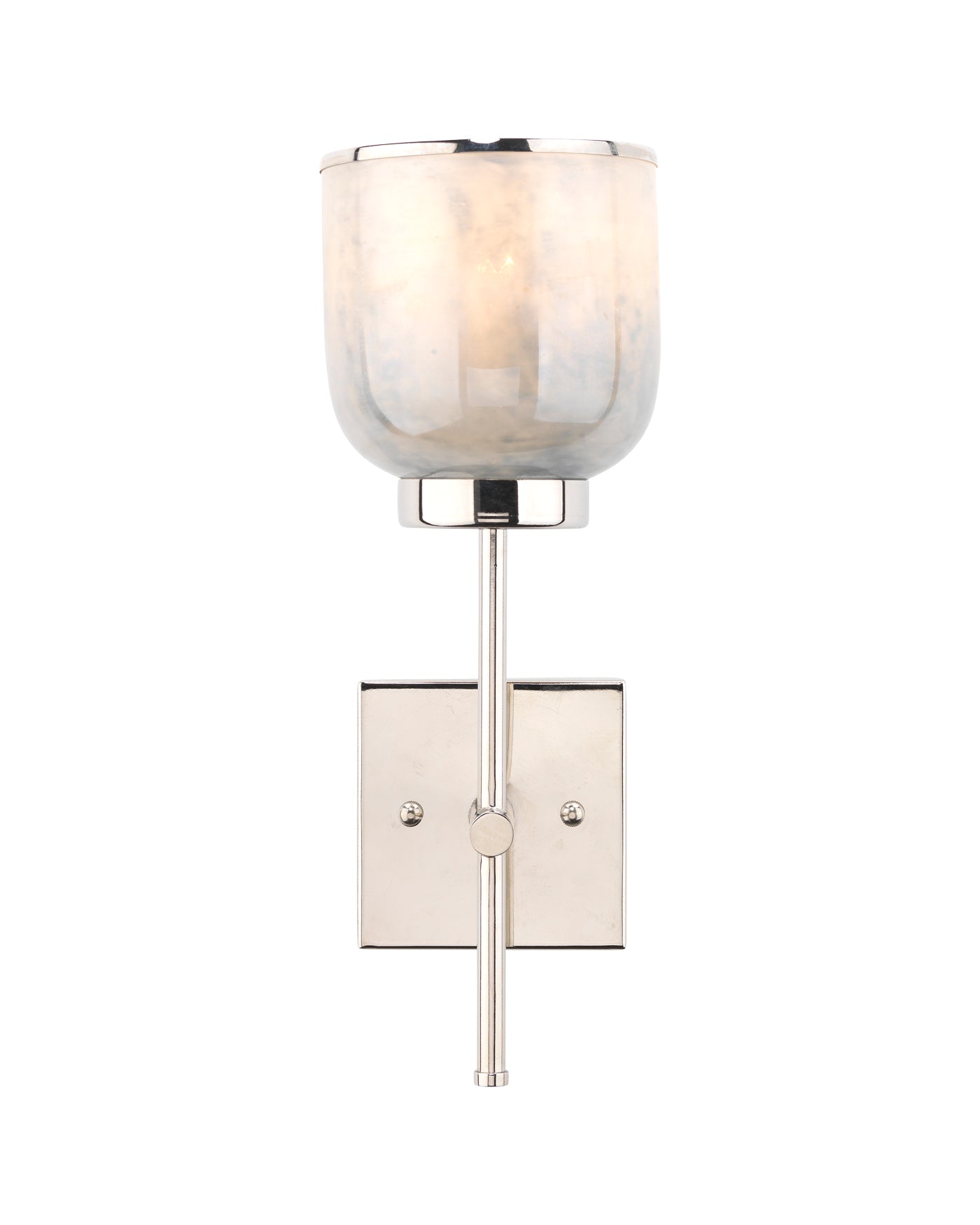 Vapor Single Sconce Wall Light - Modern LED Wall Sconce for Bedroom, Living Room & Hallway - Energy Efficient Indoor Lighting Fixture