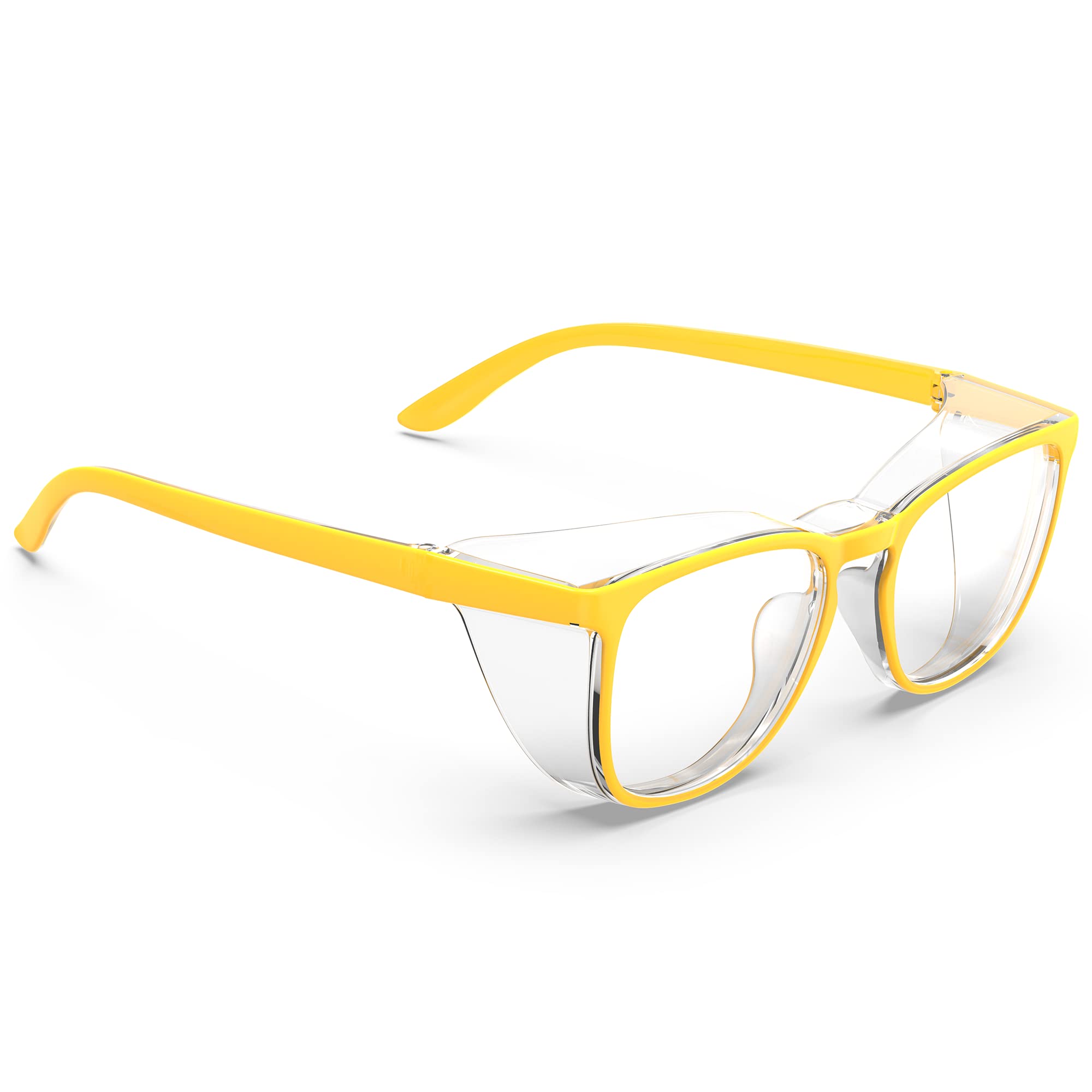 Stylish Safety Glasses - Clear Anti-Fog Anti-Scratch Protective Eyewear for Men & Women | Perfect for Construction, Lab Work & DIY Projects