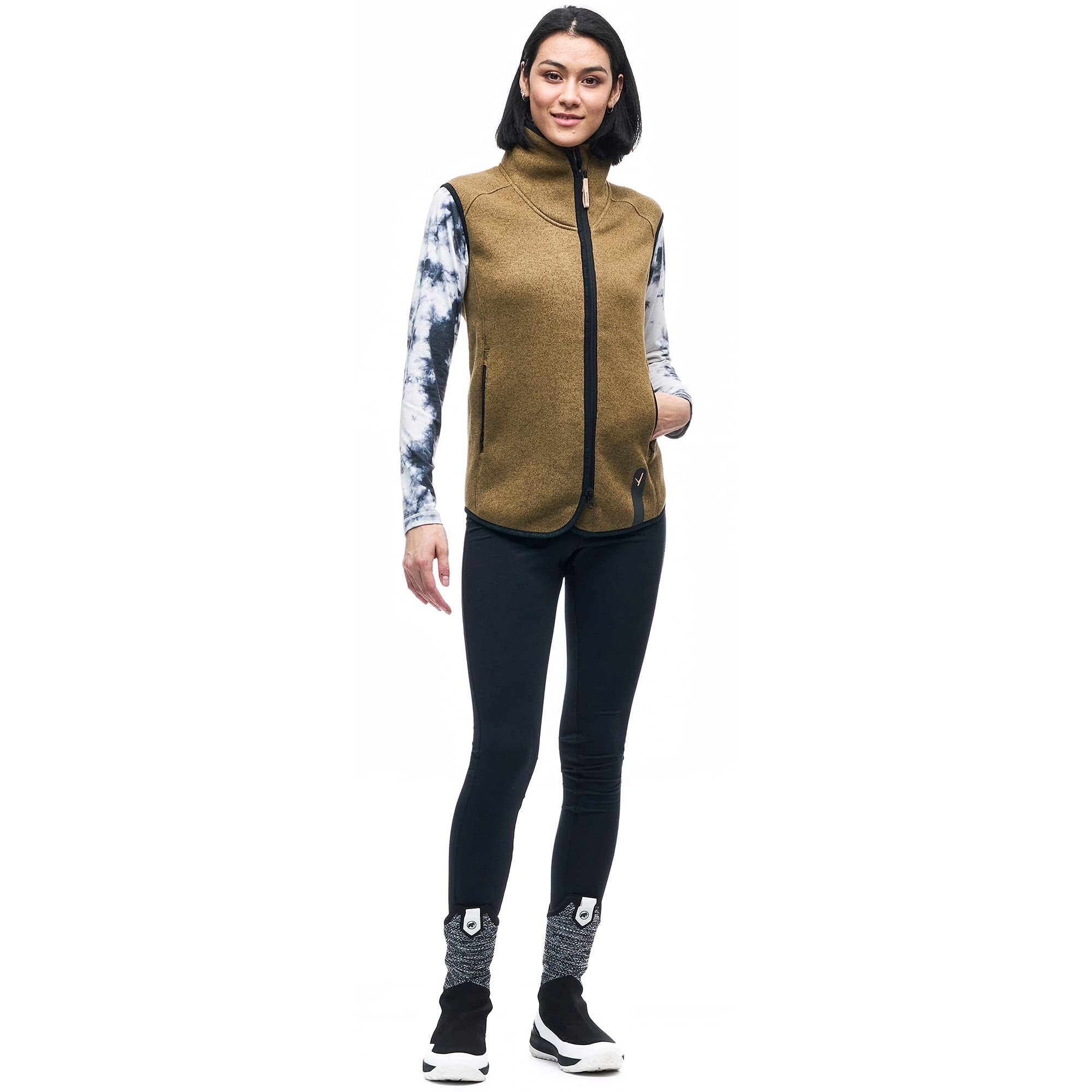 Paleto Women's Winter Vest - Black 07006 | Warm Fleece Lined Puffer Vest for Outdoor Activities, Hiking & Casual Wear