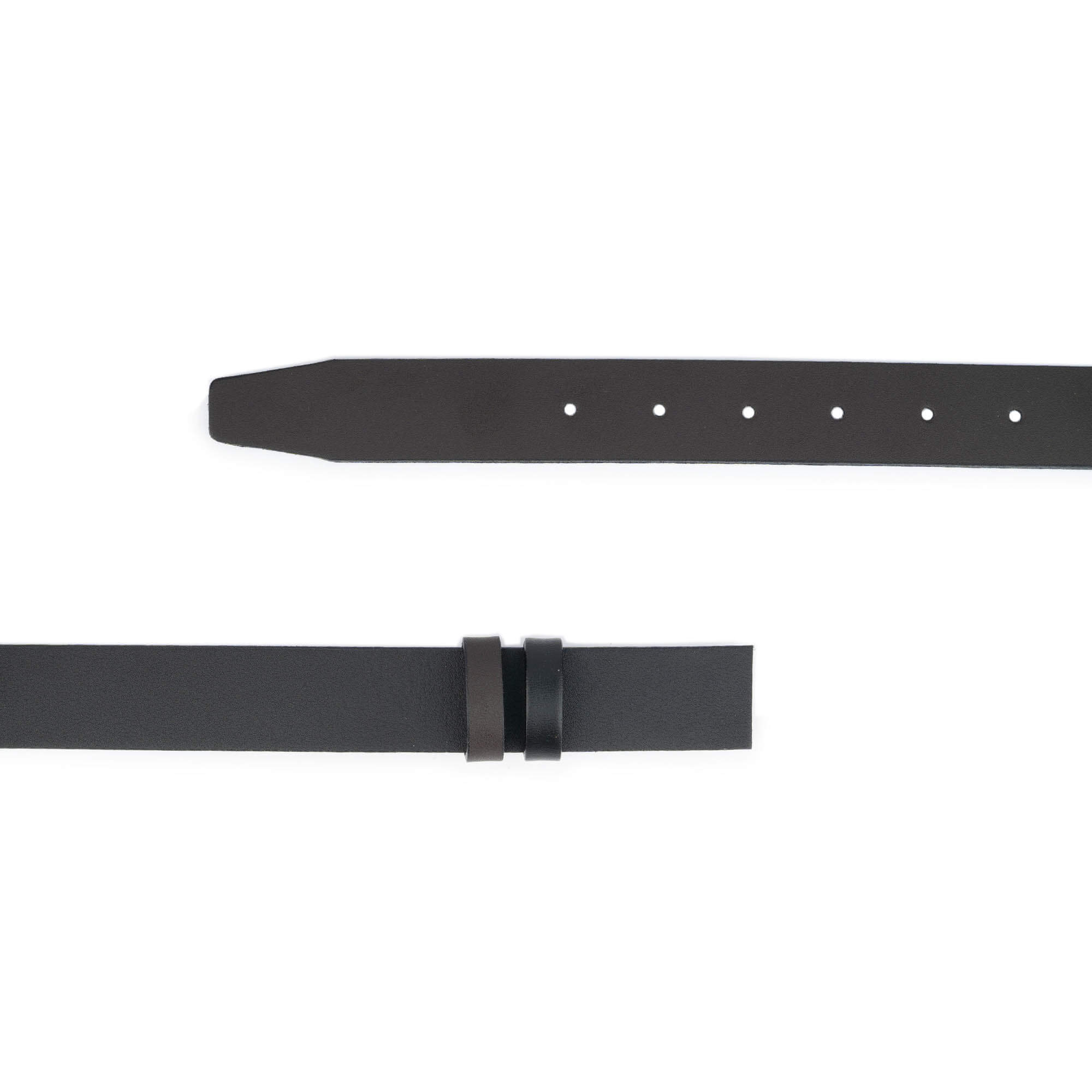 3.0 cm Black & Brown Reversible Leather Belt Strap for Ferragamo Buckles Replacement - Premium Replacement Belt for Men & Women - Perfect for Business, Casual & Formal Wear