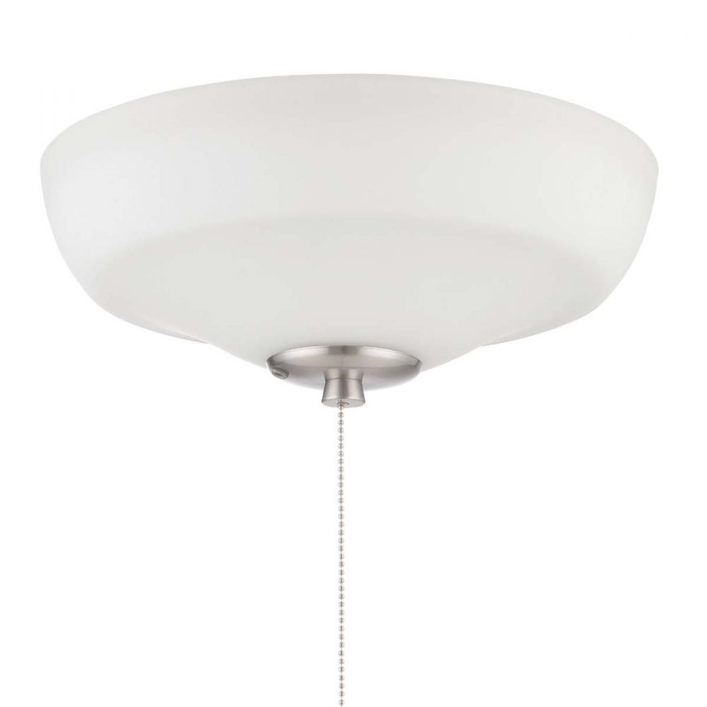 Craftmade LKE303WF-CFL 2-Light Ceiling Fan Light Kit - Energy Efficient LED Lighting for Bedroom, Living Room & Outdoor Spaces