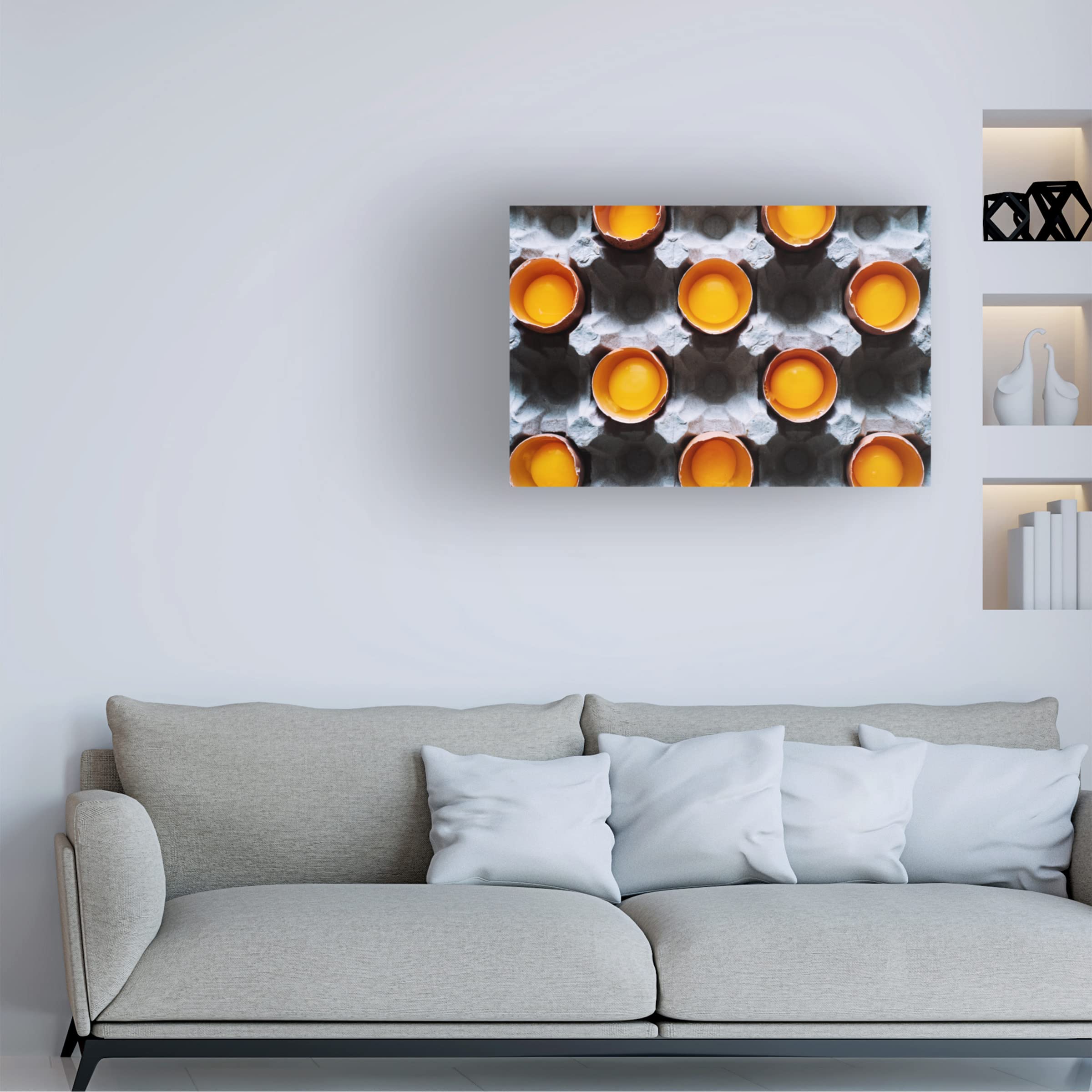 Trademark Fine Art 'Keep Distance' Canvas Wall Art by Aleksandrova Karina - Modern Home Decor for Living Room, Bedroom & Office