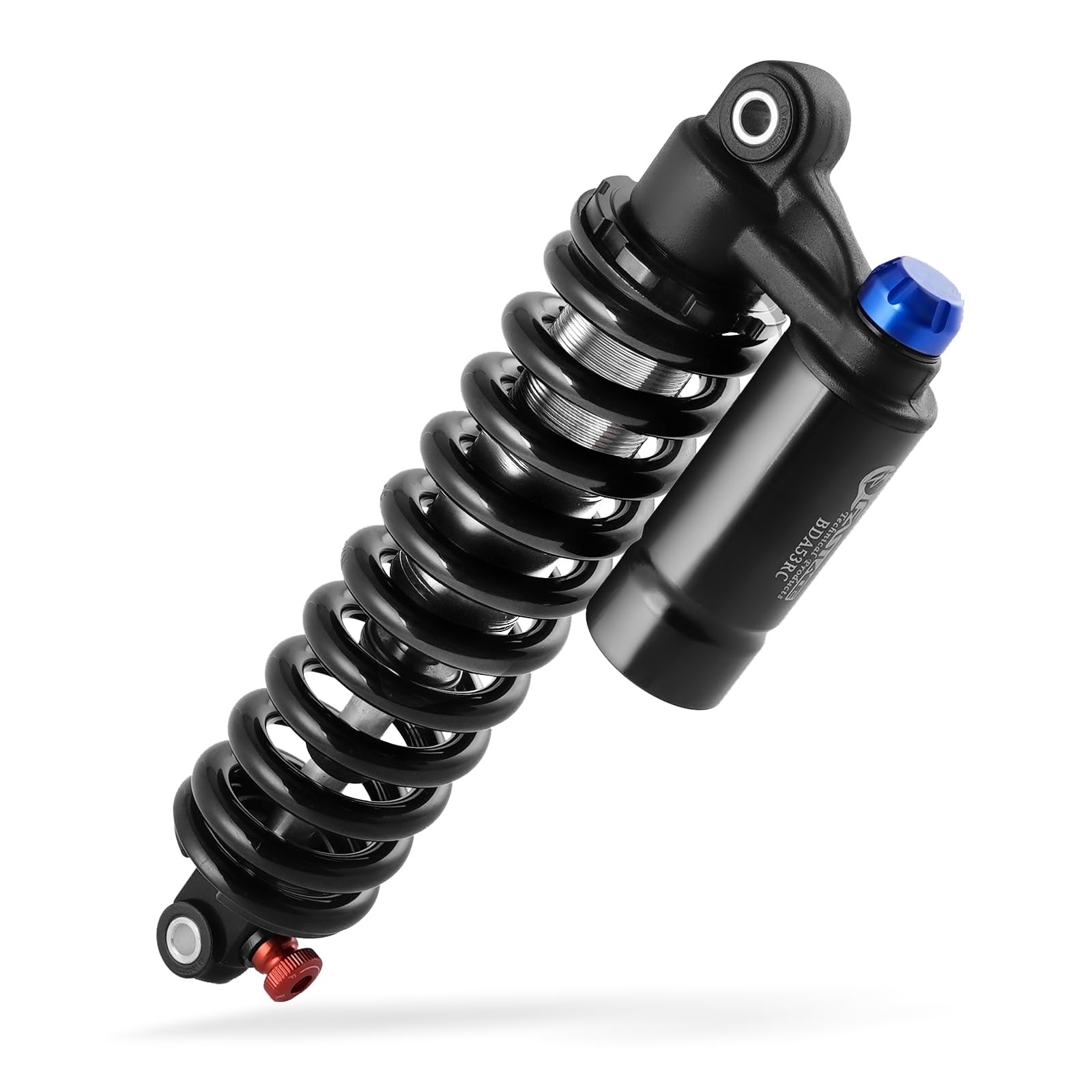Premium MTB Rear Shock Suspension - 265mm Travel, 550lbs Coil Spring, Oil & Air Damping - Compatible with Mountain Bikes, Downhill Bikes & E-Bikes | Perfect for Trail Riding, Downhill Racing & Off-Road Adventures