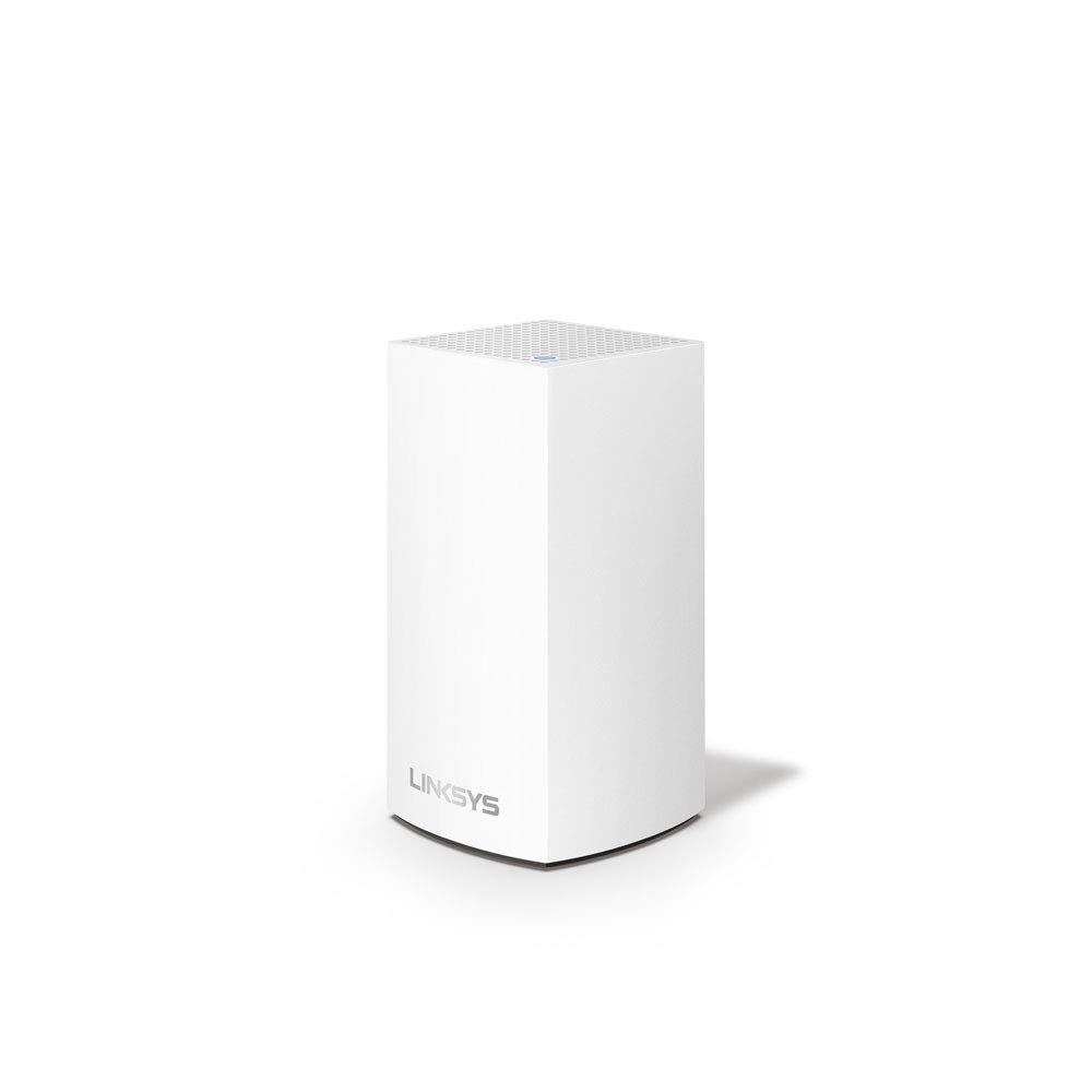 Linksys Velop Whole Home Mesh WiFi System - Tri-Band, White | Seamless Coverage for Large Homes & Smart Devices