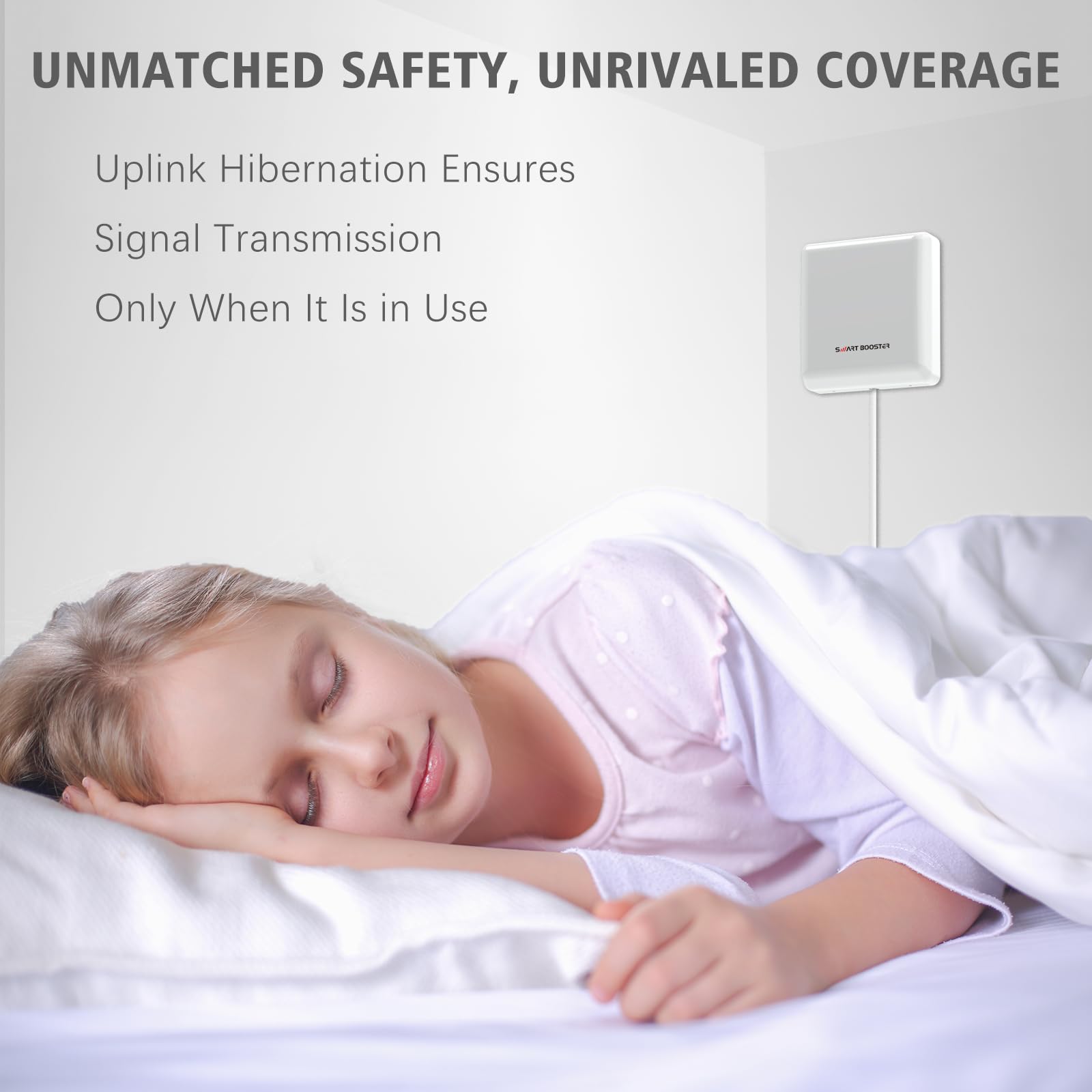 FCC Approved Cell Phone Signal Booster for Home & Office - 8000 sq ft Coverage, 4G LTE/5G Compatible with Verizon, AT&T, T-Mobile & All US/Canada Carriers (Black) | Improve Calls & Streaming in Basements, Rural Areas & Large Buildings