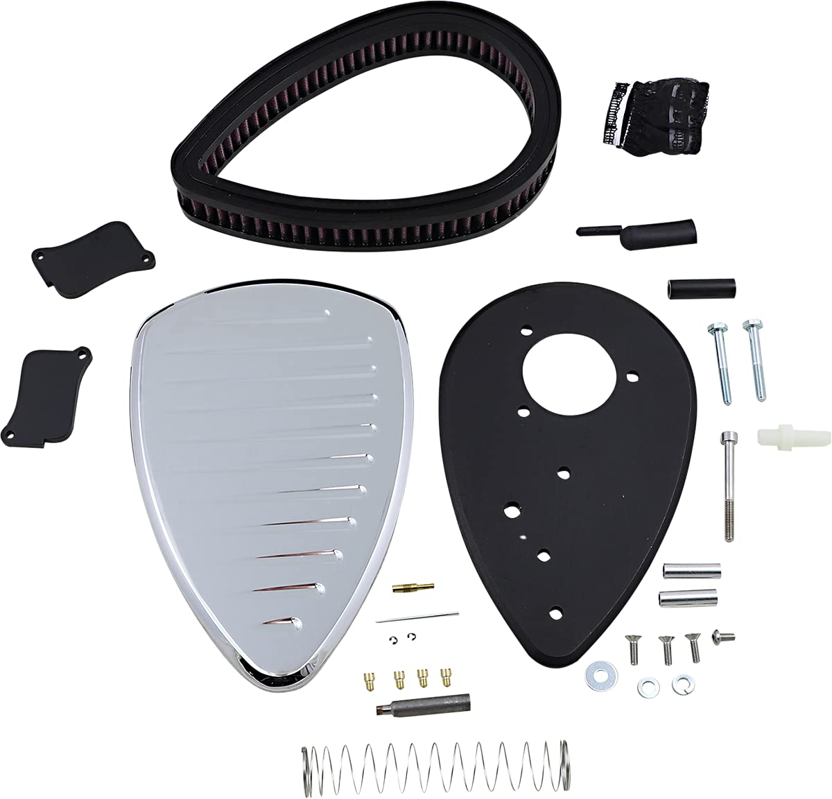 Baron Custom Accessories Big Air Comet Kit BA-2061-06 - High Performance Air Intake System for Motorcycles & ATVs - Perfect for Off-Road Adventures & Racing Upgrades