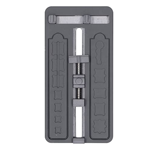 Stainless Steel Motherboard Repair Fixture - IC Chip Glue Removal Holder for PCB Circuit Board & Logic Board - Secure Phone Repair Tool for iPhone, Samsung & Electronics Maintenance