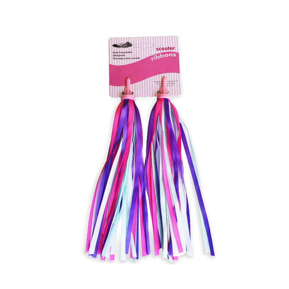 Colorful Bike Handlebar Streamers for Kids - Fun Scooter Handgrip Tassels for Girls & Boys | Perfect for Birthday Gifts, Bike Decorations & Outdoor Play
