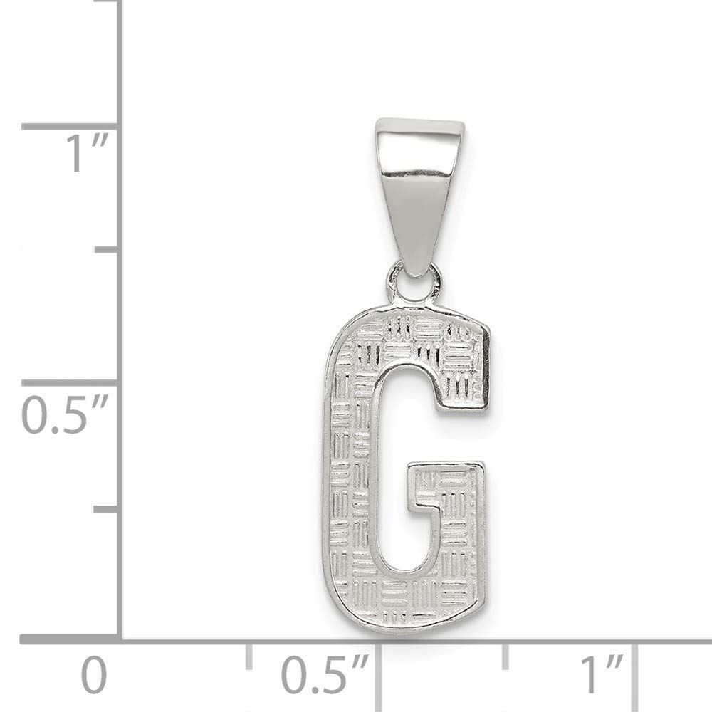Sterling Silver Initial 