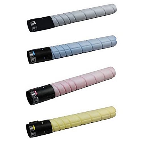 Olivetti d-Color MF-360 Compatible Toner Cartridge Combo Pack (Black/Cyan/Magenta/Yellow) - High-Quality Replacement for OLIC360MP - Perfect for Office Printing & Bulk Document Production