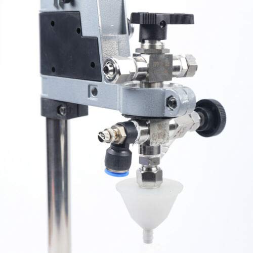 DYRABREST Counter Pressure Bottle Filler - Stainless Steel Beer & Wine Bottling Tool - Manual Liquid Filling Machine for Glass, Plastic, and Convoluted Bottles - Perfect for Homebrewing, Craft Beer, and Winemaking