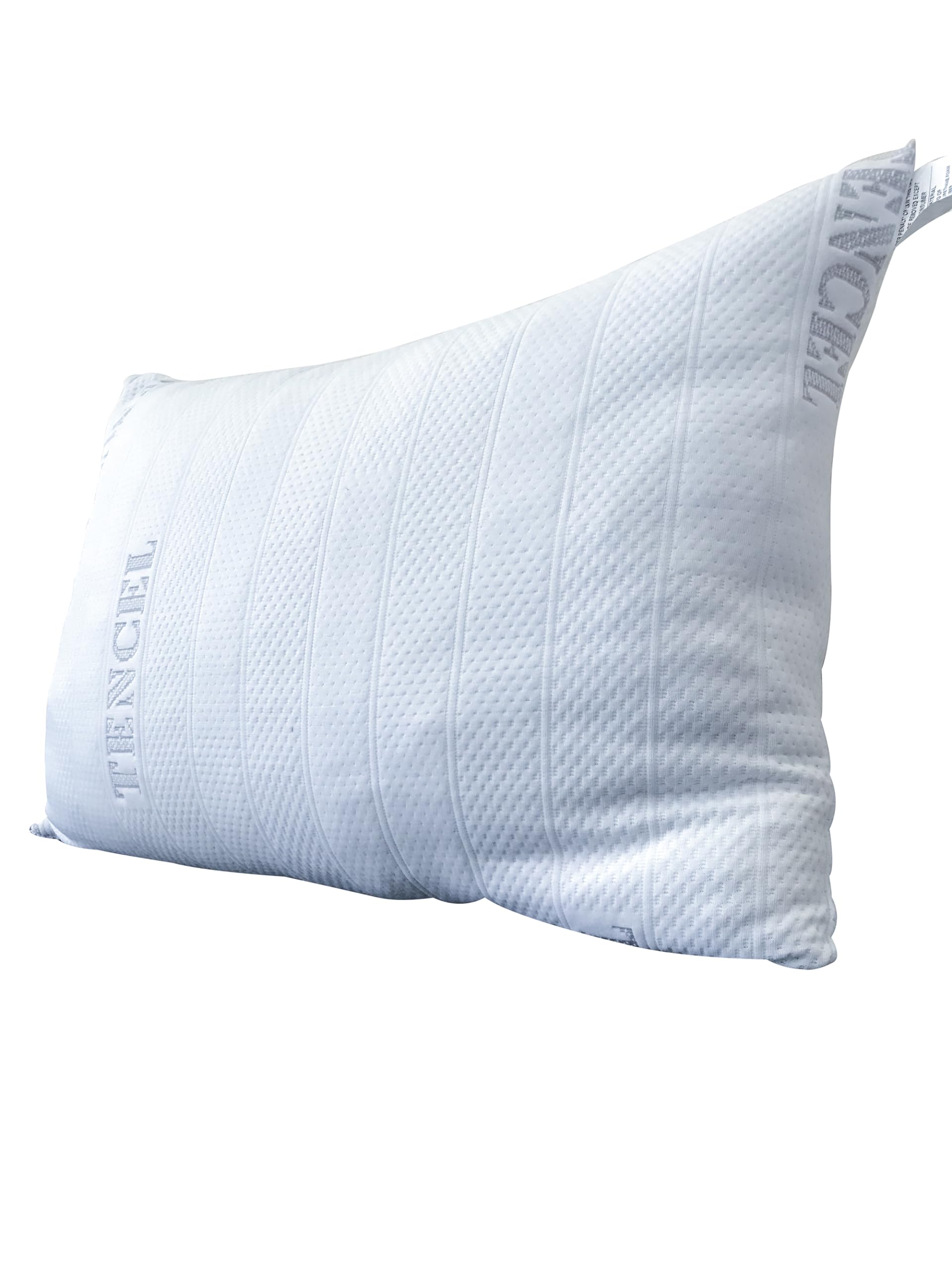 Memory Foam & Fiber Neck Pillow for Side & Back Sleepers - Adjustable King Size Pillow with Cooling-Tech Washable Cover | Perfect for Travel, Office & Home Use