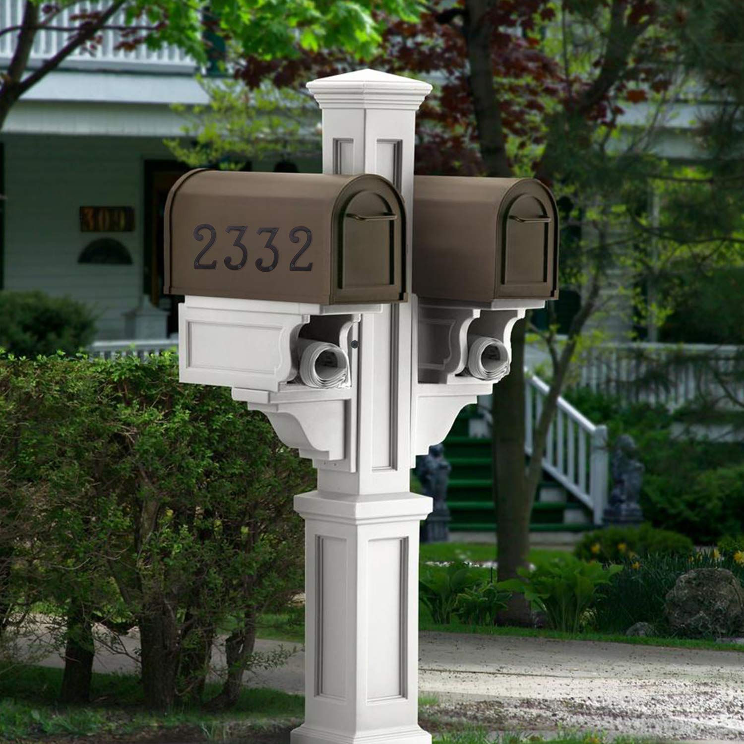 3 Inch Cast Iron House Letters - Mailbox & Home Address Letter 'E' - Durable Outdoor Decor for Mailboxes, Doors & Porches