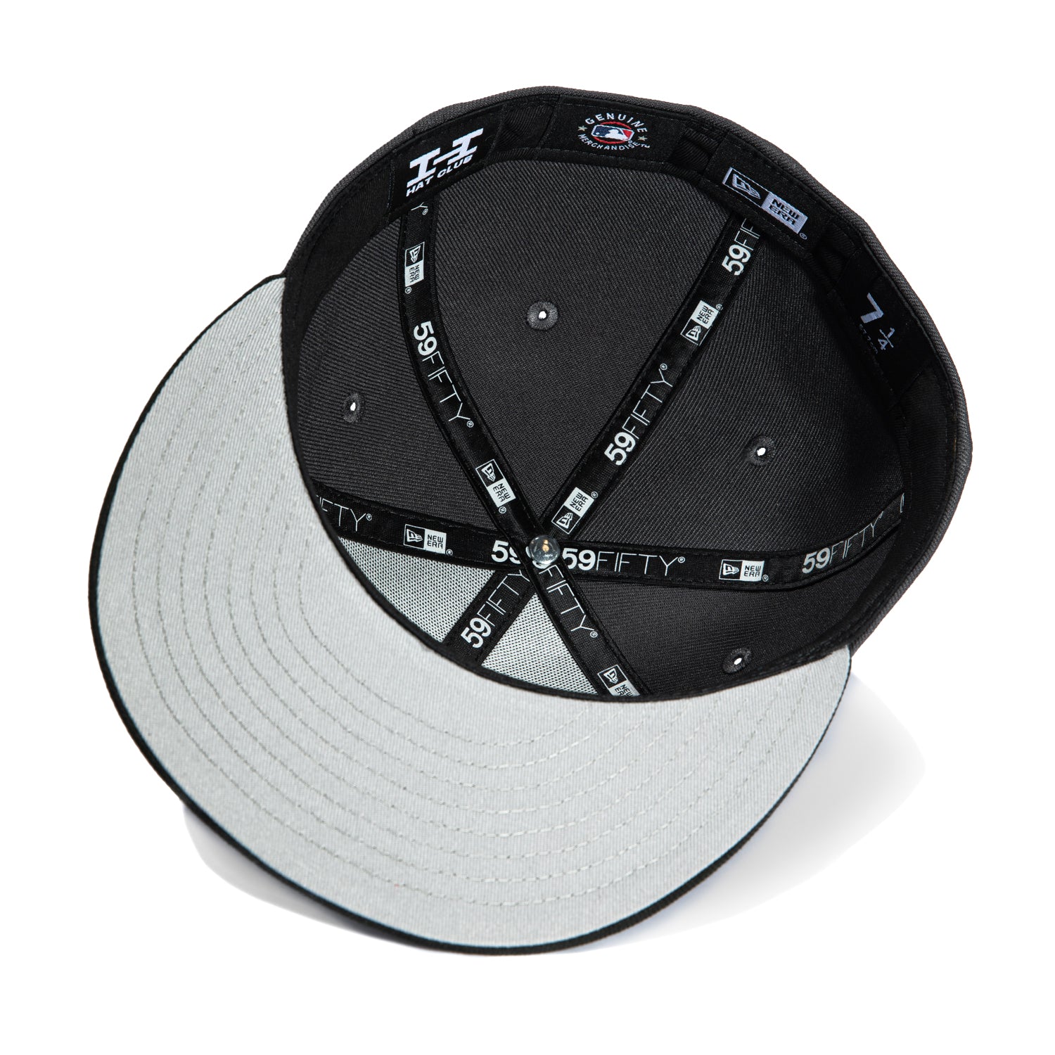 New Era 59Fifty Arizona Diamondbacks Arch Fitted Baseball Cap - Graphite & Black | MLB Officially Licensed Hat for Baseball Games & Casual Wear