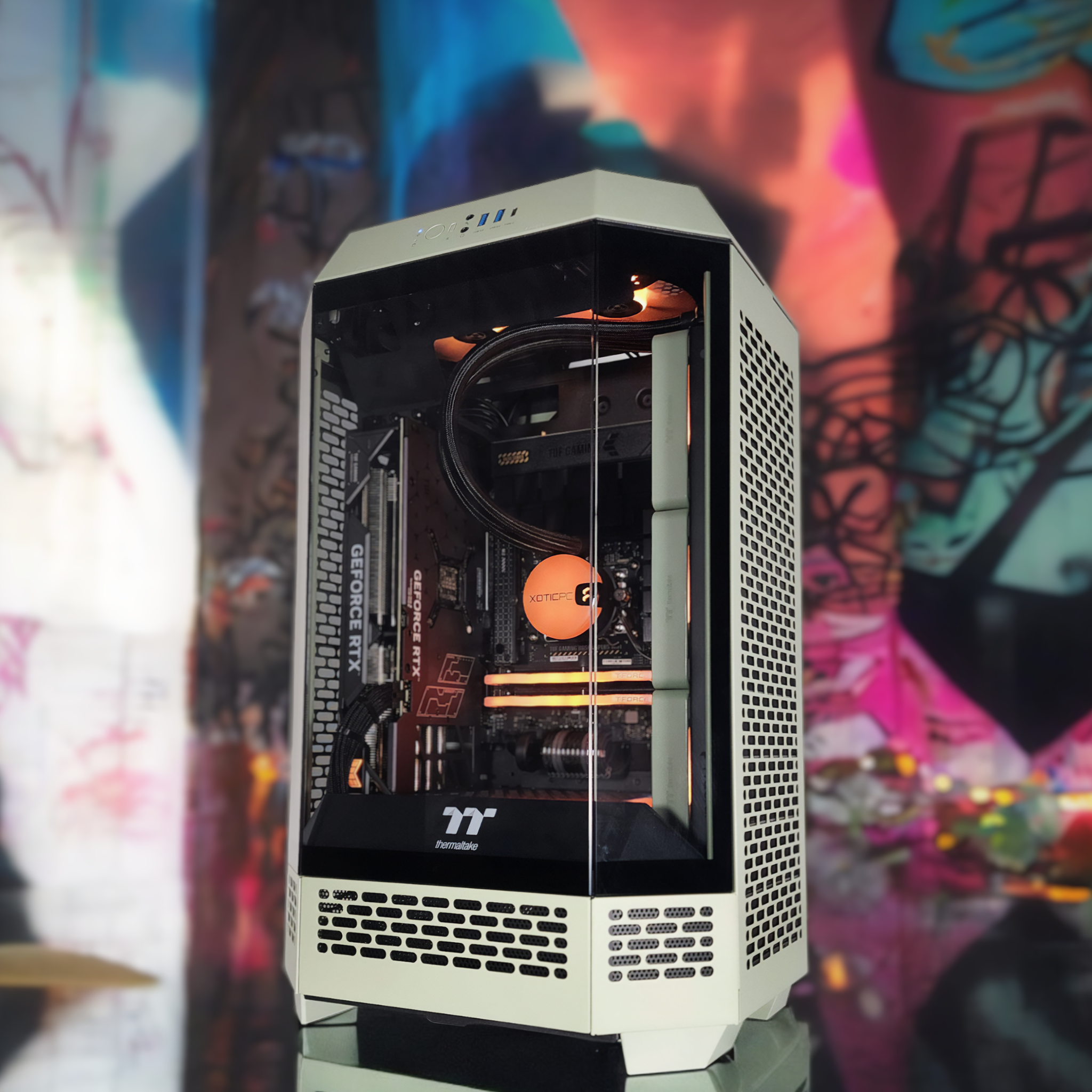 BioHazard Tower Extreme - Premium Ready-to-Ship Collectible for Horror Fans | Perfect for Halloween Decor, Gaming Setup & Movie Themed Rooms
