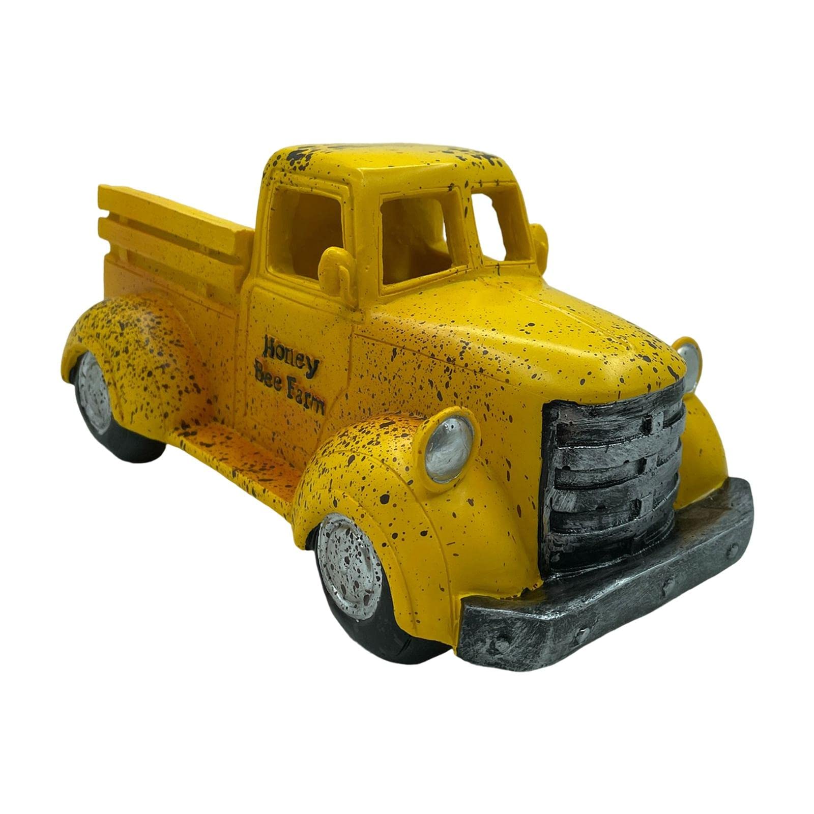 Vintage Style Truck Flower Pot - Small Decorative Planter for Succulents, Herbs & Flowers | Perfect for Home, Office Desk, Garden & Indoor Decor