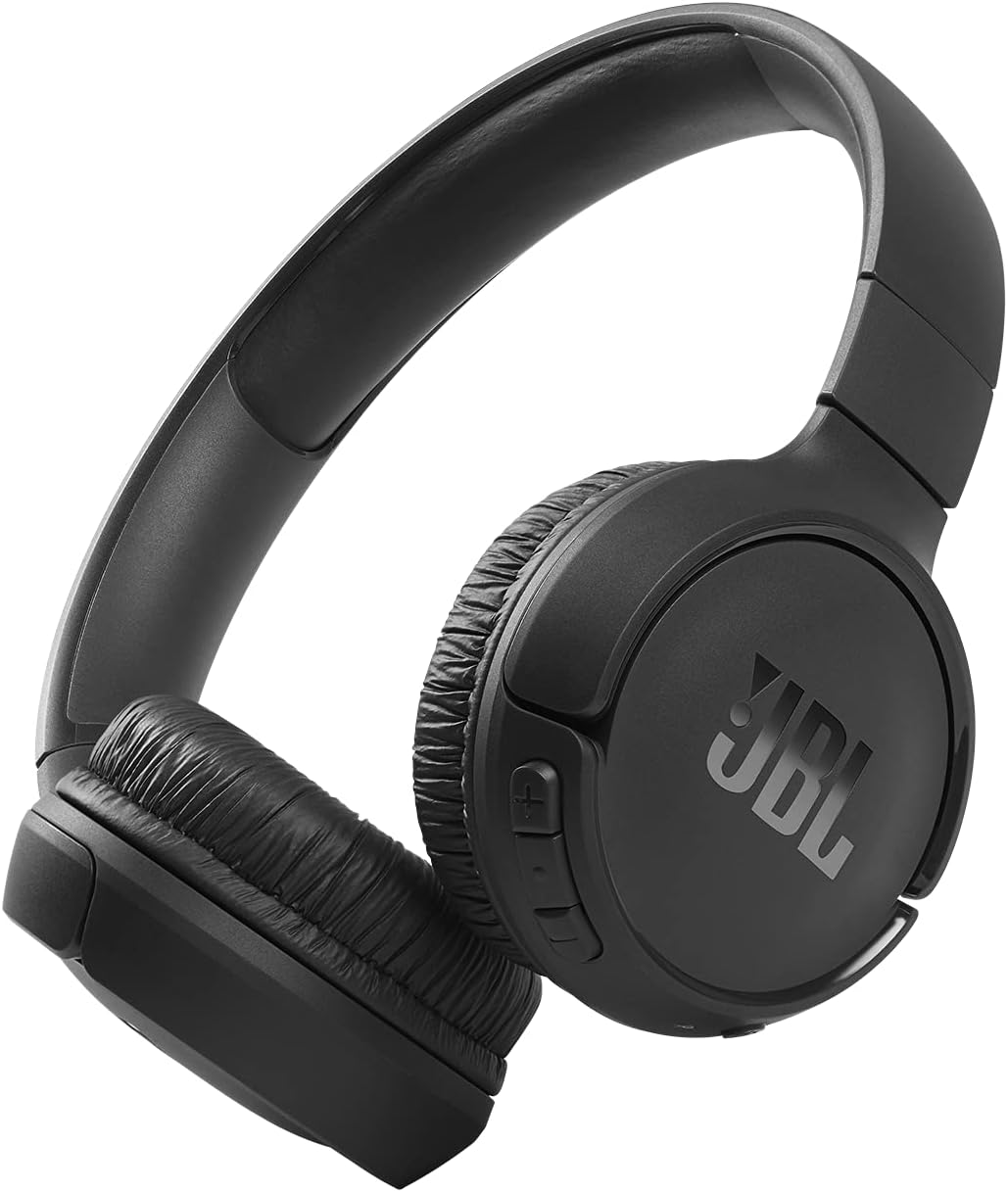JBL Tune 510BT Wireless Bluetooth Headphones - Over-Ear Noise Cancelling Headset with 40H Playtime, Built-in Mic for Calls - Perfect for Travel, Workouts & Home Entertainment (New Model)