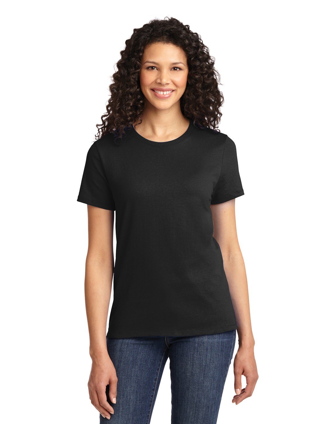 Port & Company LPC61 Men's Cotton Crewneck T-Shirt - Soft Comfortable Casual Tee for Everyday Wear, Work & Gym