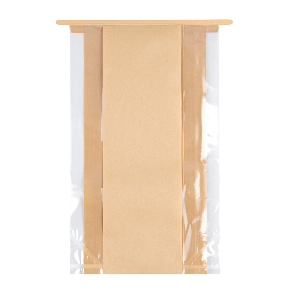Kraft Paper Bakery Bags with Tin Tie Closure - 8.25