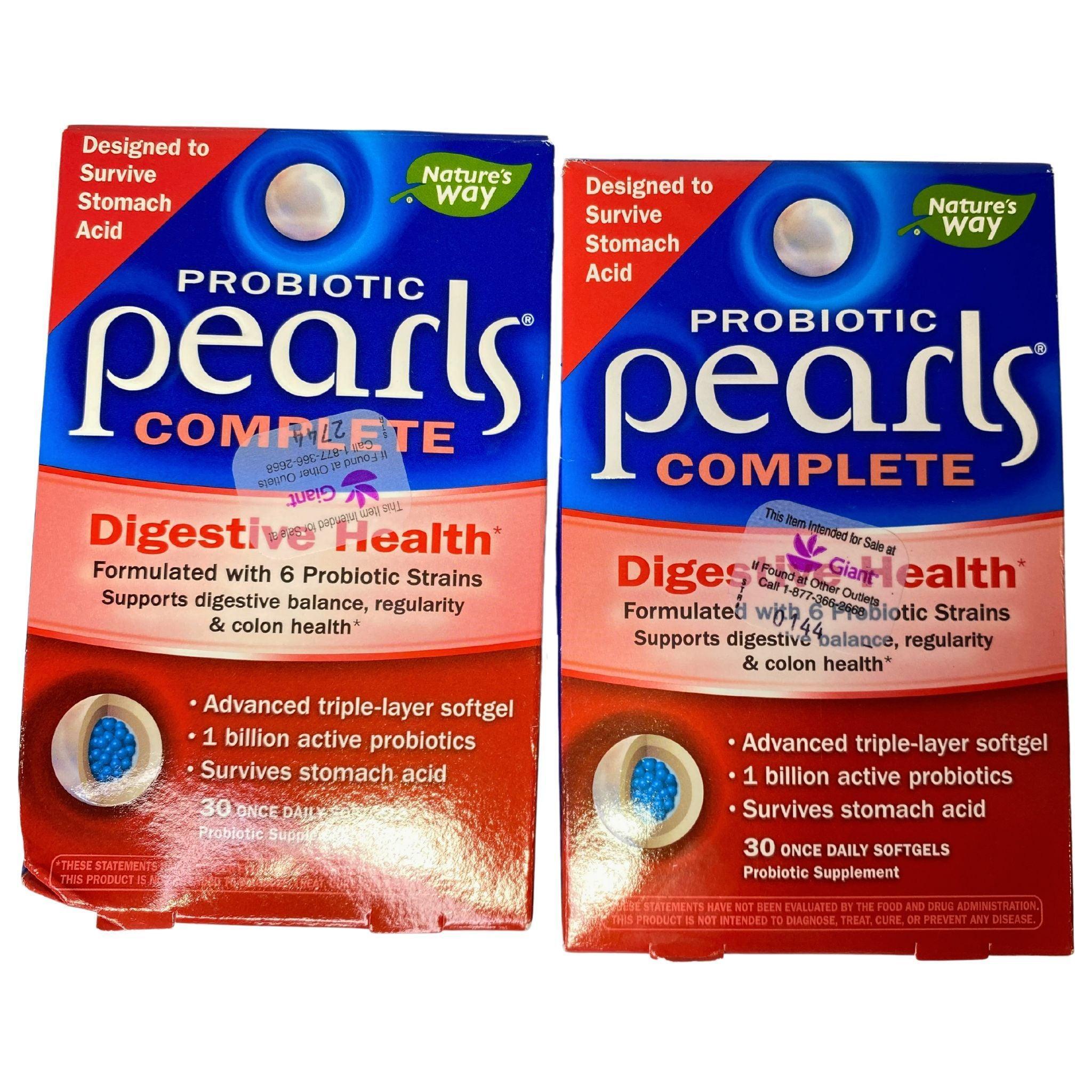 Probiotic Pearls Complete Digestive Health Supplement - Supports Gut Balance, Regularity & Colon Care - Acid-Resistant Formula (22 Count) - Ideal for Travel, Daily Wellness & Digestive Support