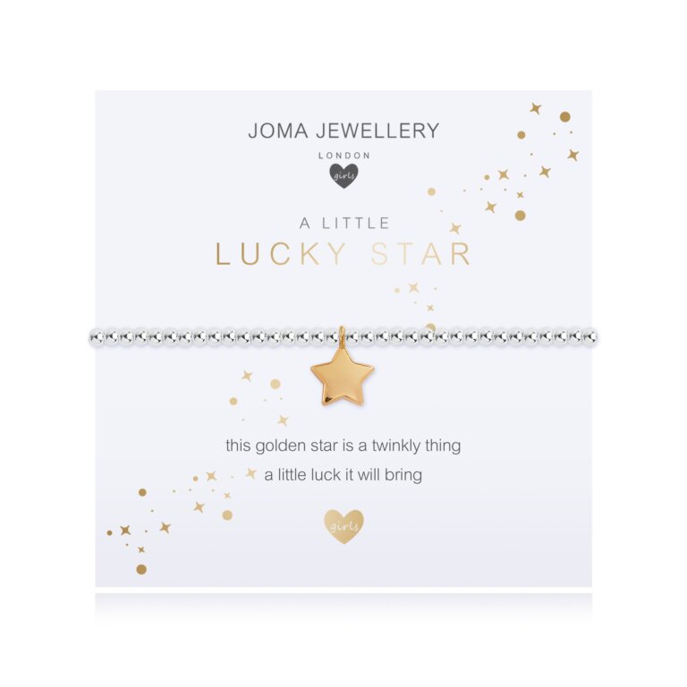 Joma Jewellery Lucky Star Bracelet for Kids - Cute & Durable Children's Fashion Accessory for Birthdays, Gifts & Everyday Wear