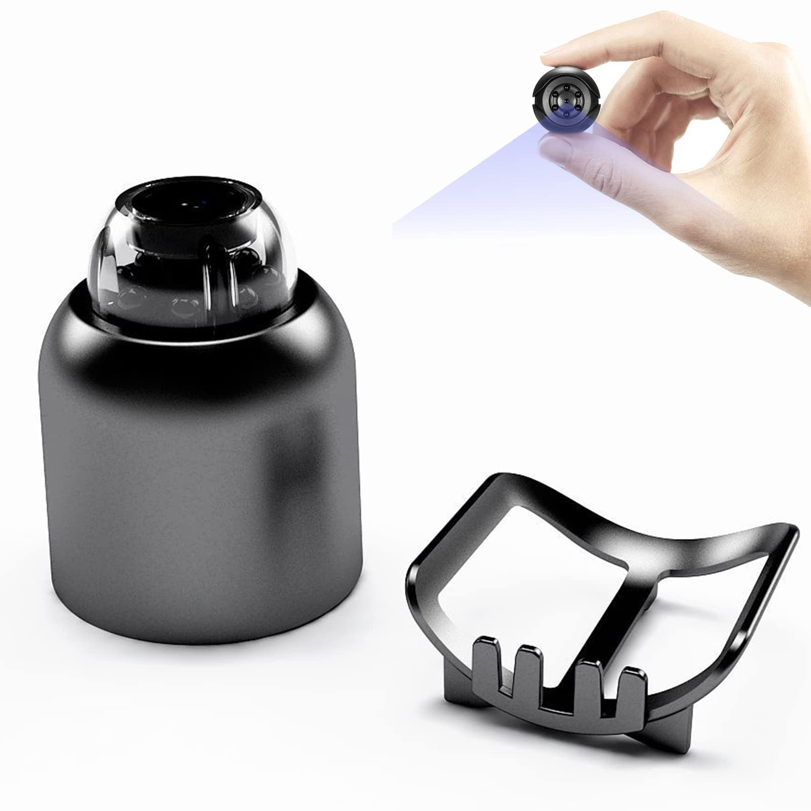 Mini WiFi Spy Camera 1080P HD with Night Vision - Hidden Camera for Home, Office & Store Security