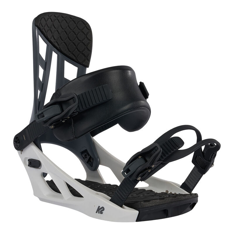 K2 Indy Snowboard Bindings for Men 2023 - High-Performance Snowboard Bindings for All-Mountain Riding & Freestyle Snowboarding