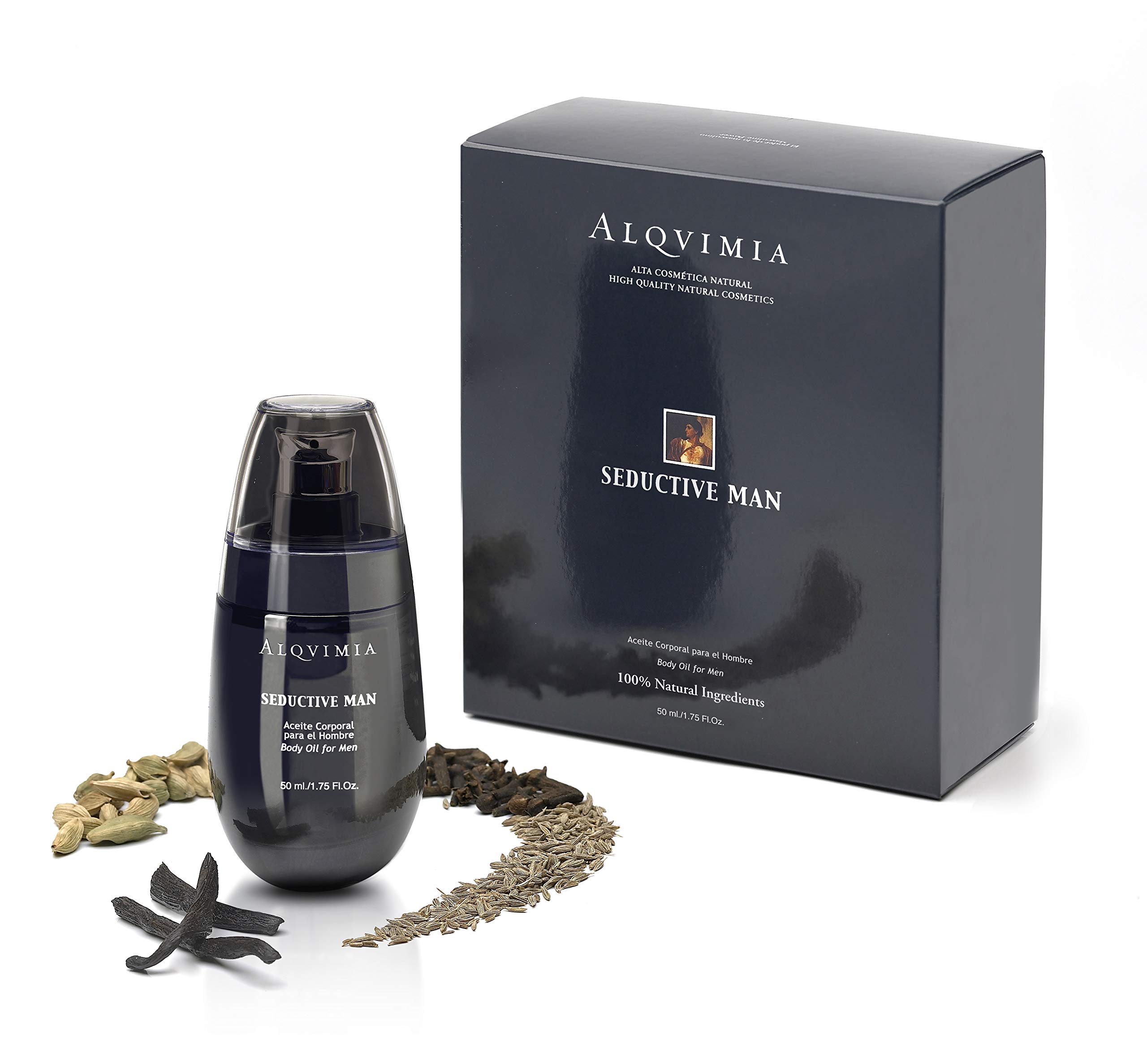 Premium Men's Body Oil - 50ml | Hydrating & Nourishing Moisturizer for Dry Skin | Post-Shave & Daily Skincare Routine
