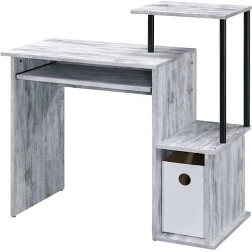 Weathered White and Black