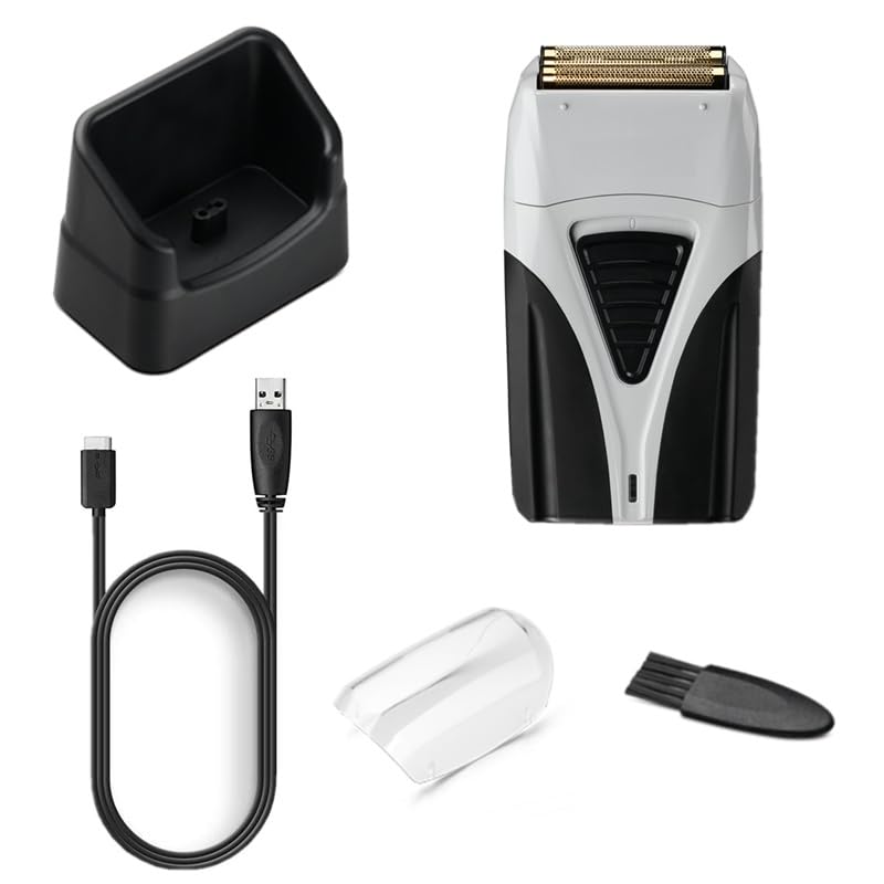4D Electric Razor for Men - Rechargeable Cordless Shaver for Facial Stubble, Beard & Bald Head Shaving | Powerful Men's Grooming Kit for Home & Travel Use
