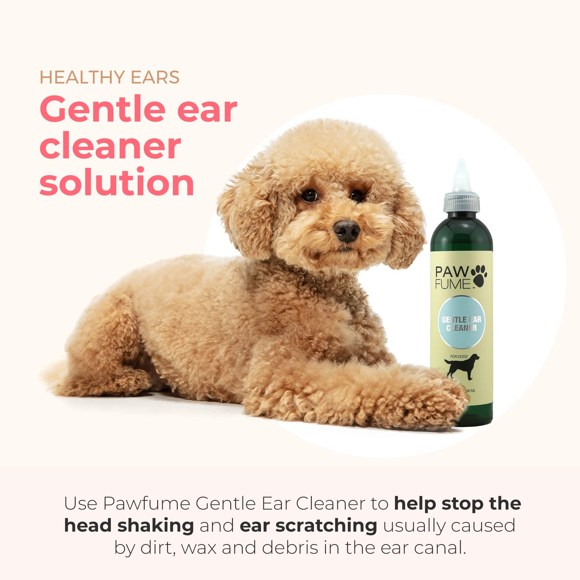 PAWFUME Dog Grooming Spray for Show Dogs - Ear Cleaner & Moisturizing Lotion | Pet Care Essentials for Odor Control & Coat Shine | Perfect for Dog Shows, Grooming & Daily Care