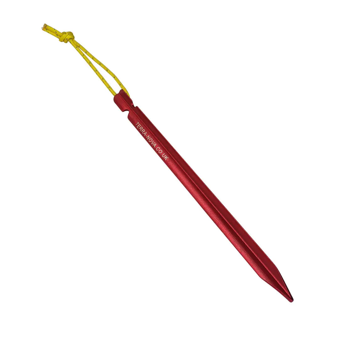 Terra Firma Aluminum Y Tent Pegs - Heavy Duty Camping Stakes for Tents, Tarps & Shelters - Perfect for Backpacking, Hiking & Outdoor Adventures