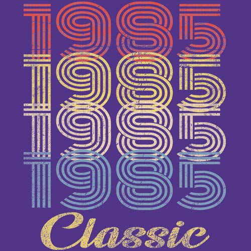 Vintage 1985 Retro 40th Birthday T-Shirt for Men - Classic 40 Year Old Gift Idea - Perfect for 40th Birthday Parties & Milestone Celebrations