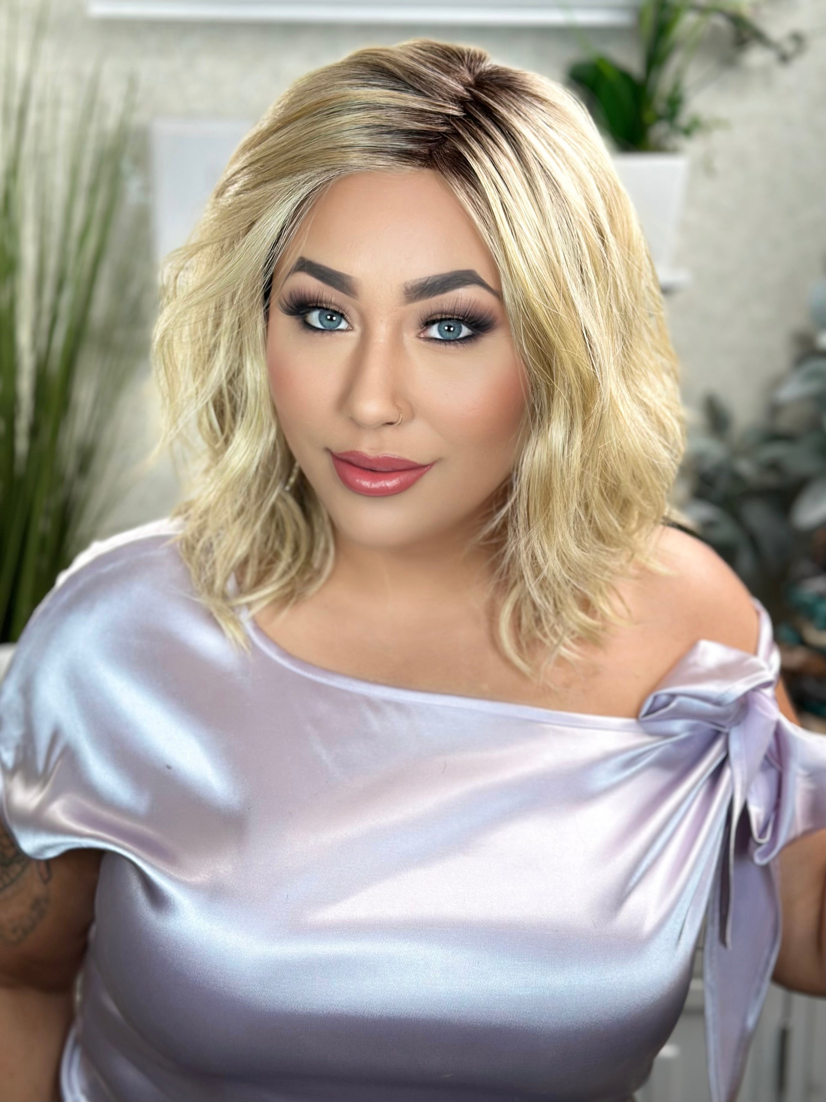 Buttercream Blonde Hair Dye - Flatter Me Semi-Permanent Hair Color for Blonde Highlights | Perfect for Brunettes Wanting Warmer Tones, Salon-Quality at Home