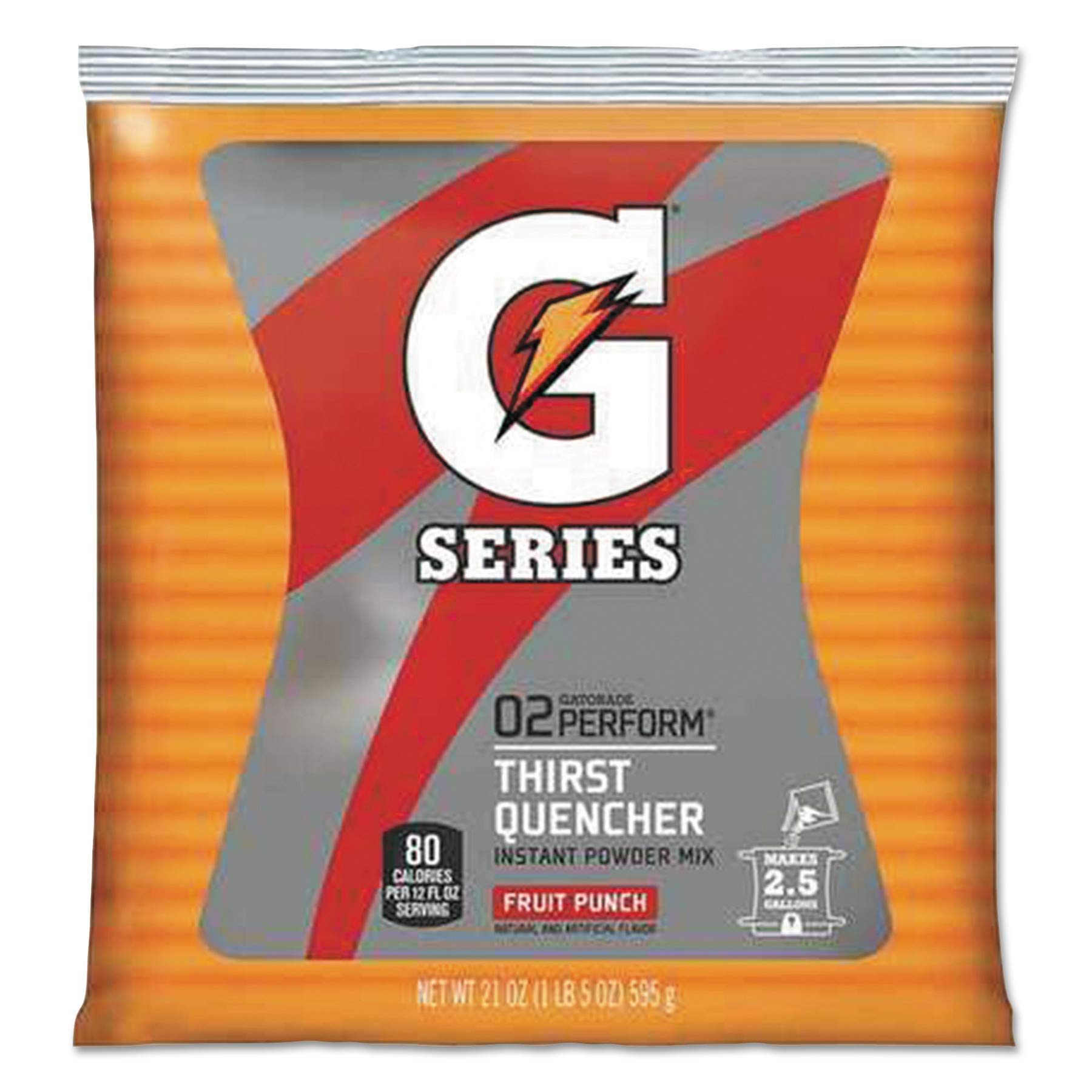 Gatorade Powder Pouch - Fruit Punch Flavor, 84 Oz (Pack of 4) | Electrolyte Sports Drink Mix for Hydration & Recovery | Perfect for Workouts, Sports & Outdoor Activities