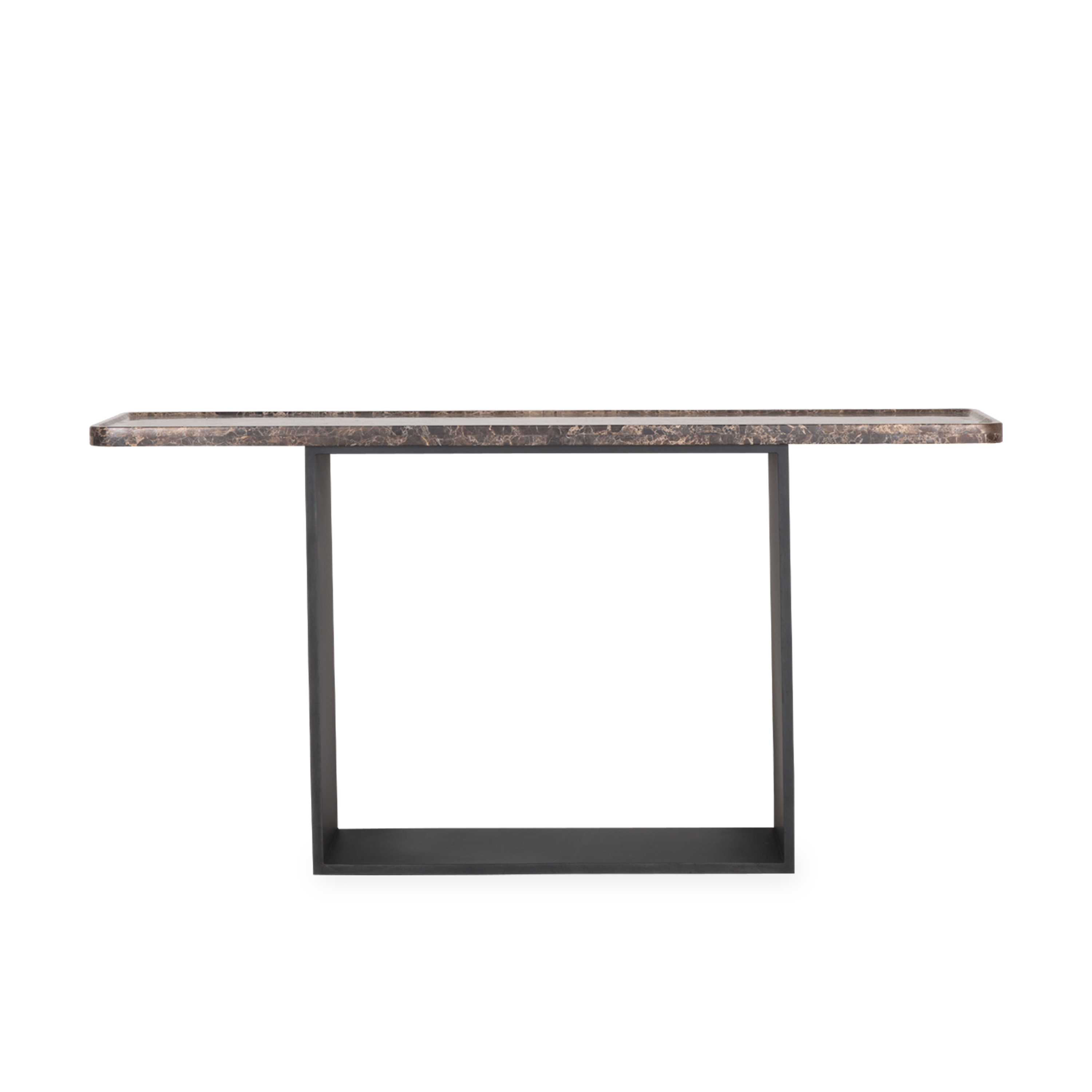 Modern Basin Console Table - Entryway Sofa Table with Storage Shelf | Perfect for Hallway, Living Room & Bedroom Decor