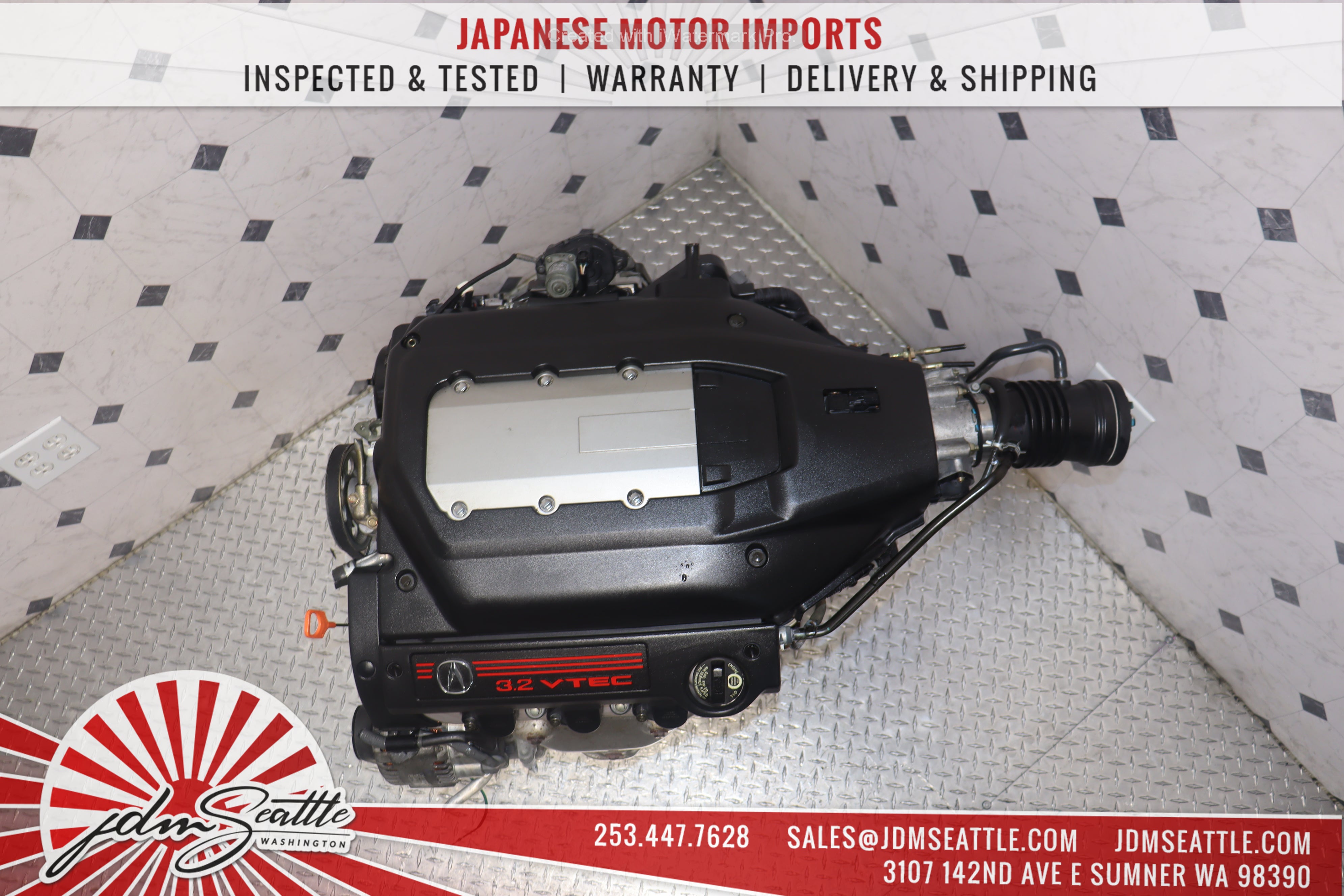 JDM 1999-2003 Acura TL S 3.2L VTEC J32A Type S Engine - Performance Upgrade for Racing & Car Restoration Projects