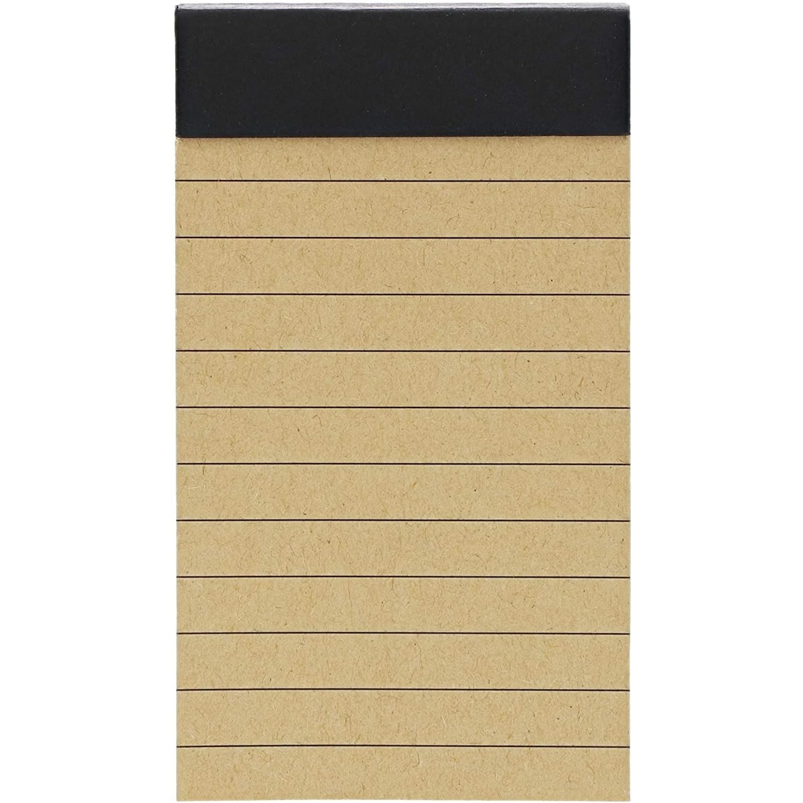 Mini Tasks List Notepads with Kraft Paper (2 x 4 Inches, 12-Pack) - Sticky Notes for Office, School, Home & Daily Reminders - Perfect for To-Do Lists, Grocery Shopping & Productivity Tracking