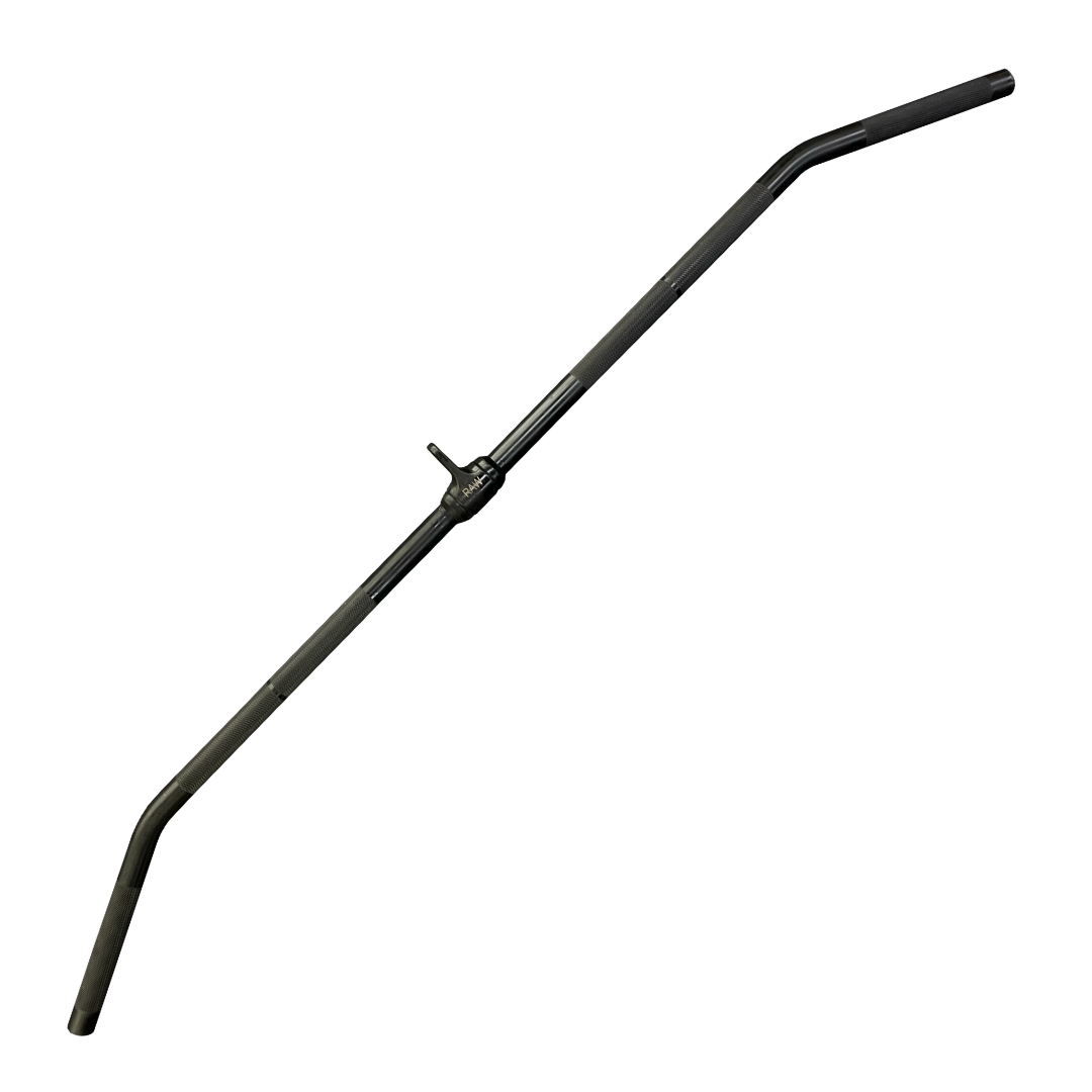 Lat Pulldown Bar - Heavy Duty Black Lat Bar for Home & Gym Workouts - Perfect for Strength Training & Back Exercises