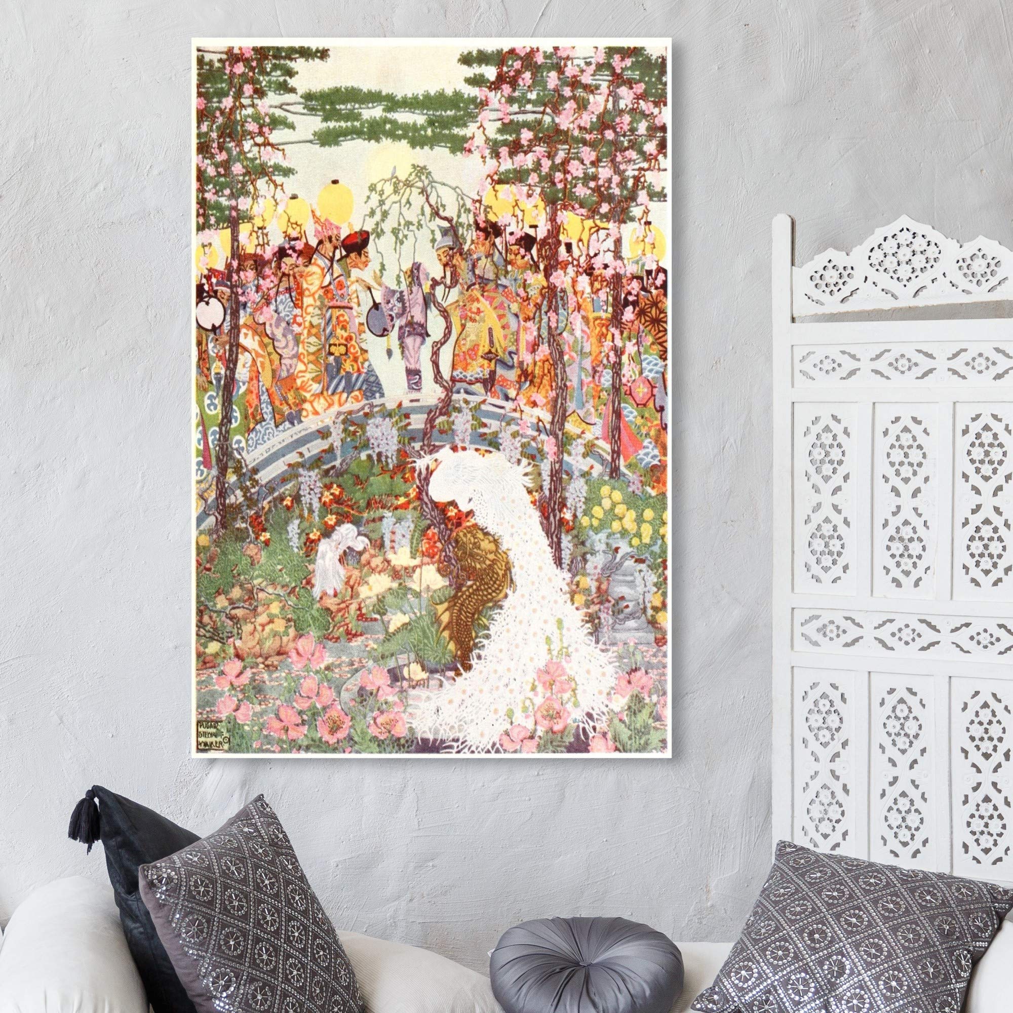 Oliver Gal Artist Co. Andersen Fairy Tales III Fantasy Wall Art Canvas Print - 30