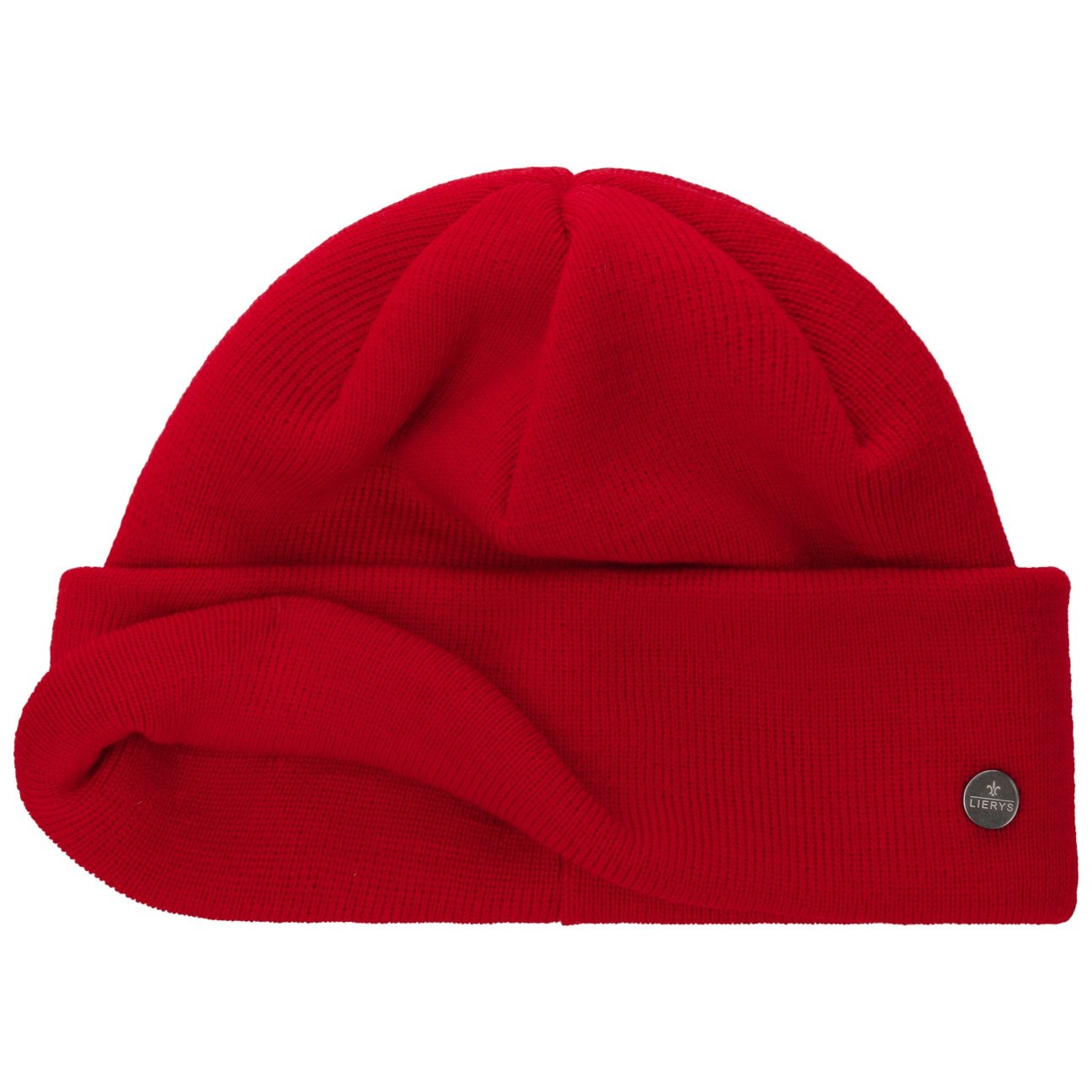 Lierys Merino Wool Fine Knit Docker Hat - Warm & Soft Winter Beanie for Men & Women - Perfect for Outdoor Activities, Hiking, and Cold Weather