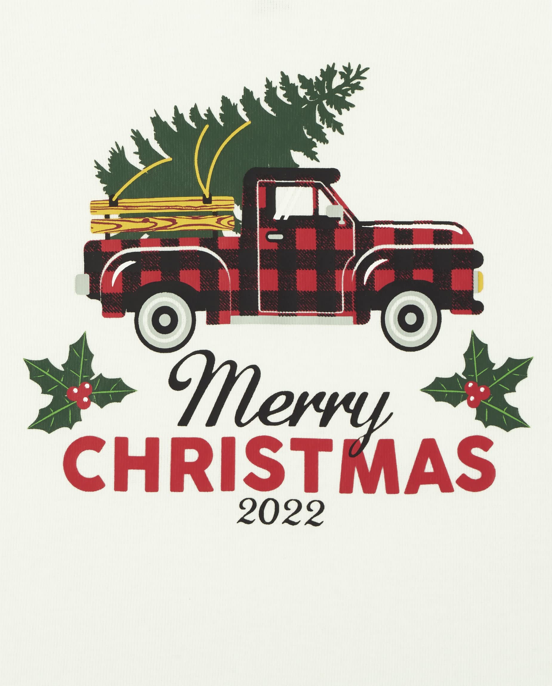 Kids' Christmas Pajama Sets - Family Matching Fleece Pajamas for Holiday Photos