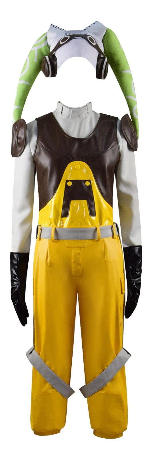Hera Syndulla Cosplay Costume Full Set - Star Wars Rebels Outfit for Women | Halloween, Comic Con & Themed Party Cosplay