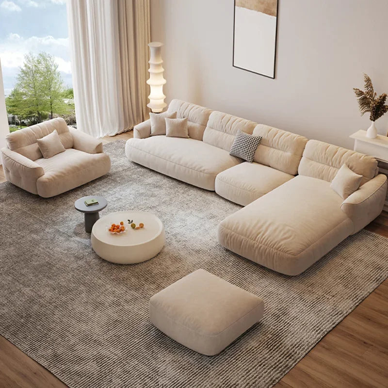 Lazy Para Sectional Lounge Sofa - Modern Comfort for Ultimate Relaxation | Perfect for Living Room, Home Theater & Family Gatherings