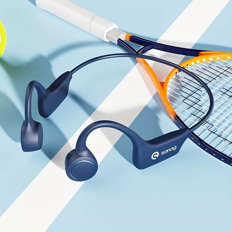 Sanag A18S Pro Open Ear Wireless Bluetooth Sports Headphones - Lightweight, Sweatproof for Running, Cycling & Gym Workouts