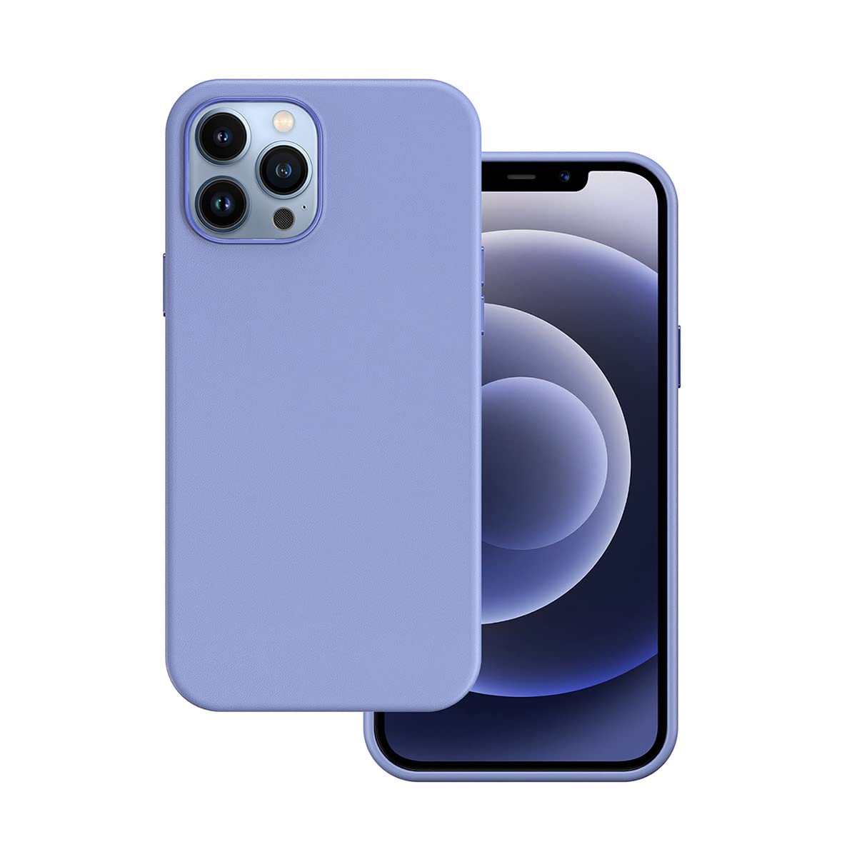 Docco Jette Genuine Italian Leather iPhone 12/12 Pro Case with MagSafe - Slim Protective Cover Compatible with Wireless Charging & Accessories | Perfect for Work, Travel & Everyday Use