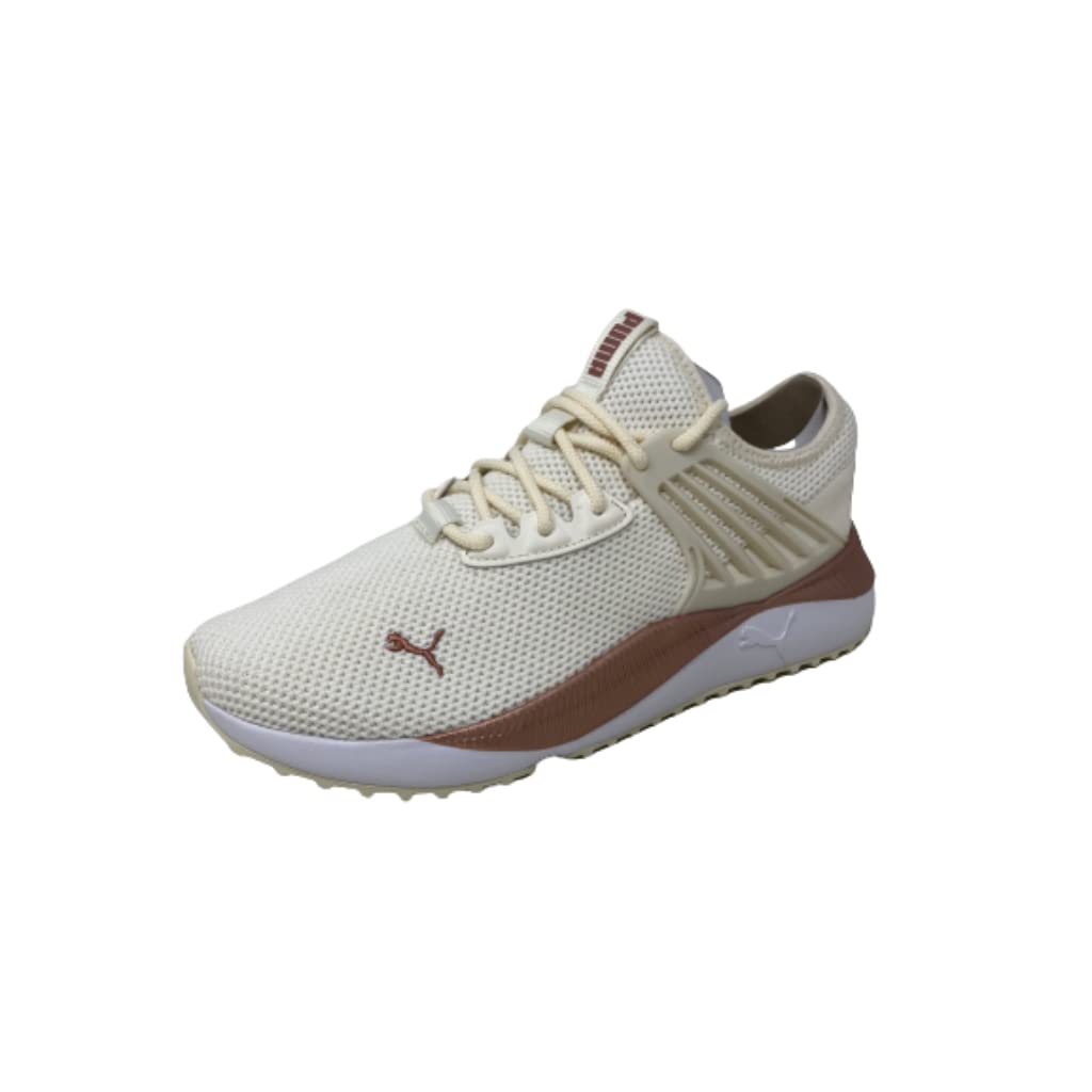 PUMA Pacer Future Lux Women's Running Shoes - Pristine/Rose Gold Size 10 B (M) | Lightweight Comfort for Jogging, Gym Workouts & Casual Wear