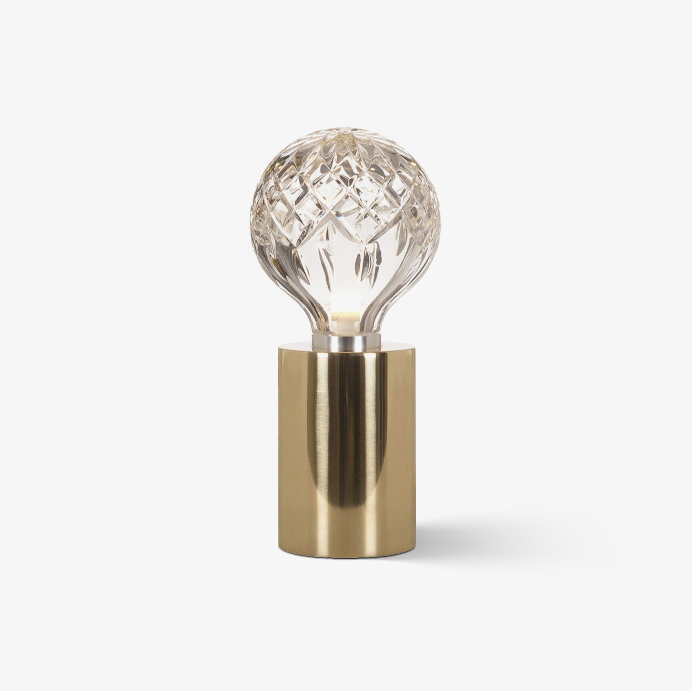 Elegant Crystal Bulb Table Lamp - Modern Home & Office Decor for Living Room, Bedroom, or Study - Perfect for Ambient Lighting & Stylish Interior Design