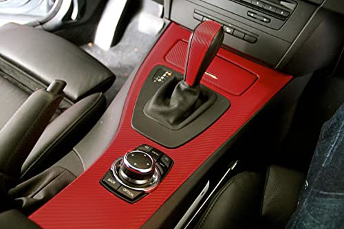 VVIVID® XPO Red Carbon Fiber Vinyl Wrap Roll - 5ft x 25ft with Air Release Technology - Perfect for Car, Motorcycle & Laptop Customization