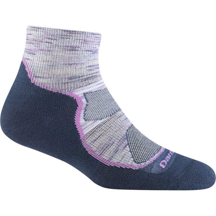 Darn Tough Light Hiker Quarter Lightweight Hiking Socks for Women - Moisture-Wicking & Cushioned for All-Day Comfort on Trails, Travel & Outdoor Adventures